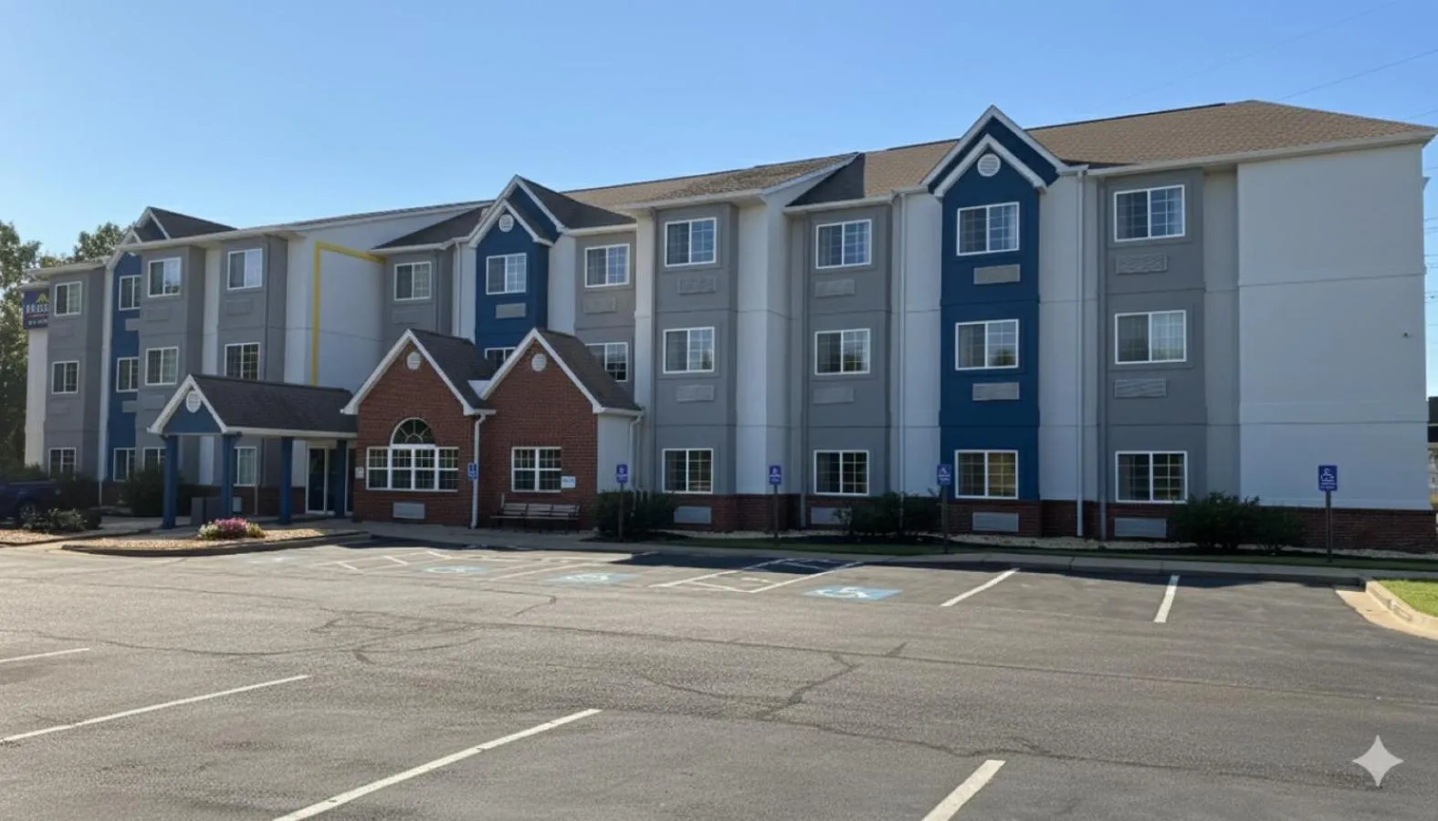 Property building in Microtel Inn and Suites Montgomery