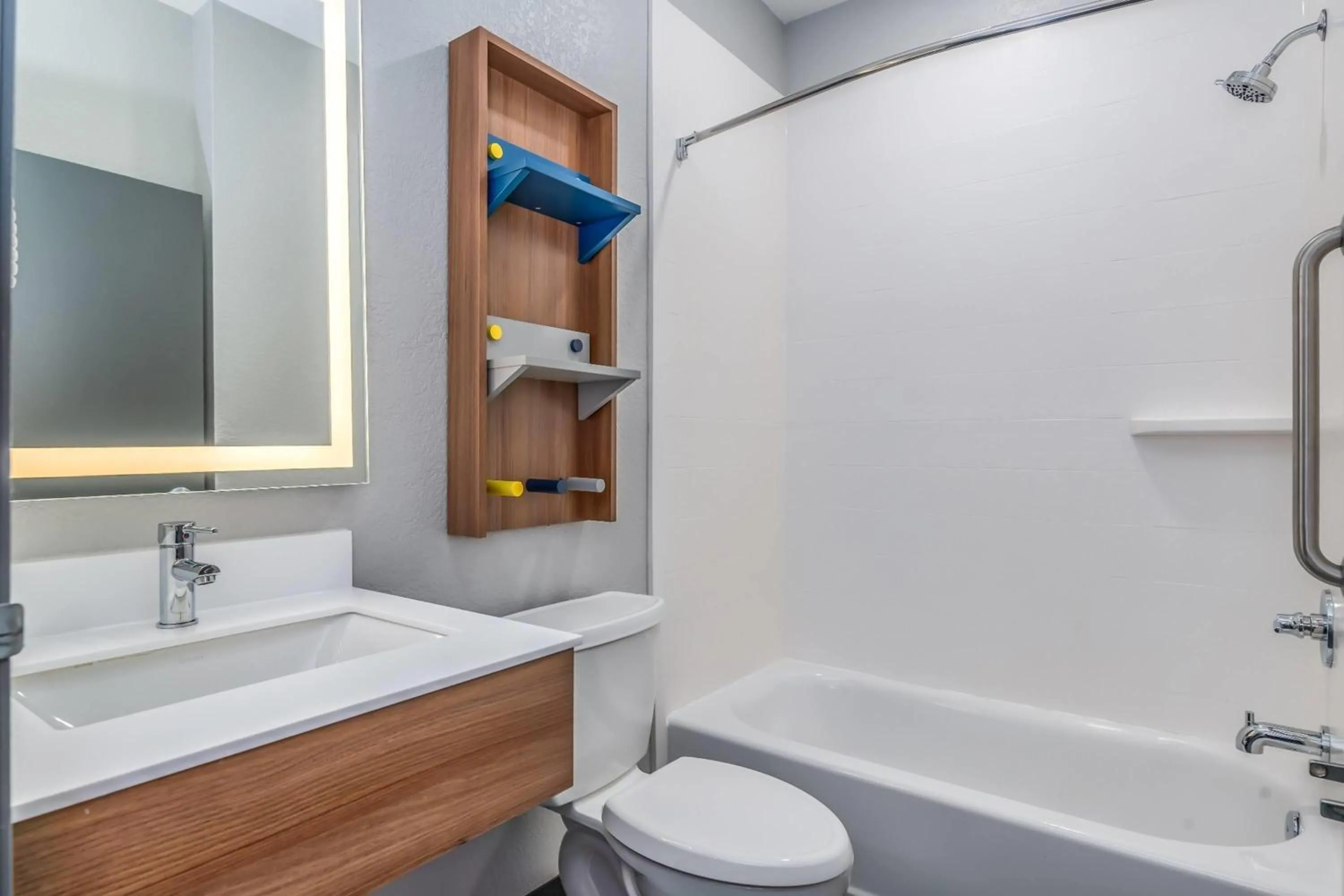 Bathroom in Microtel Inn and Suites Montgomery