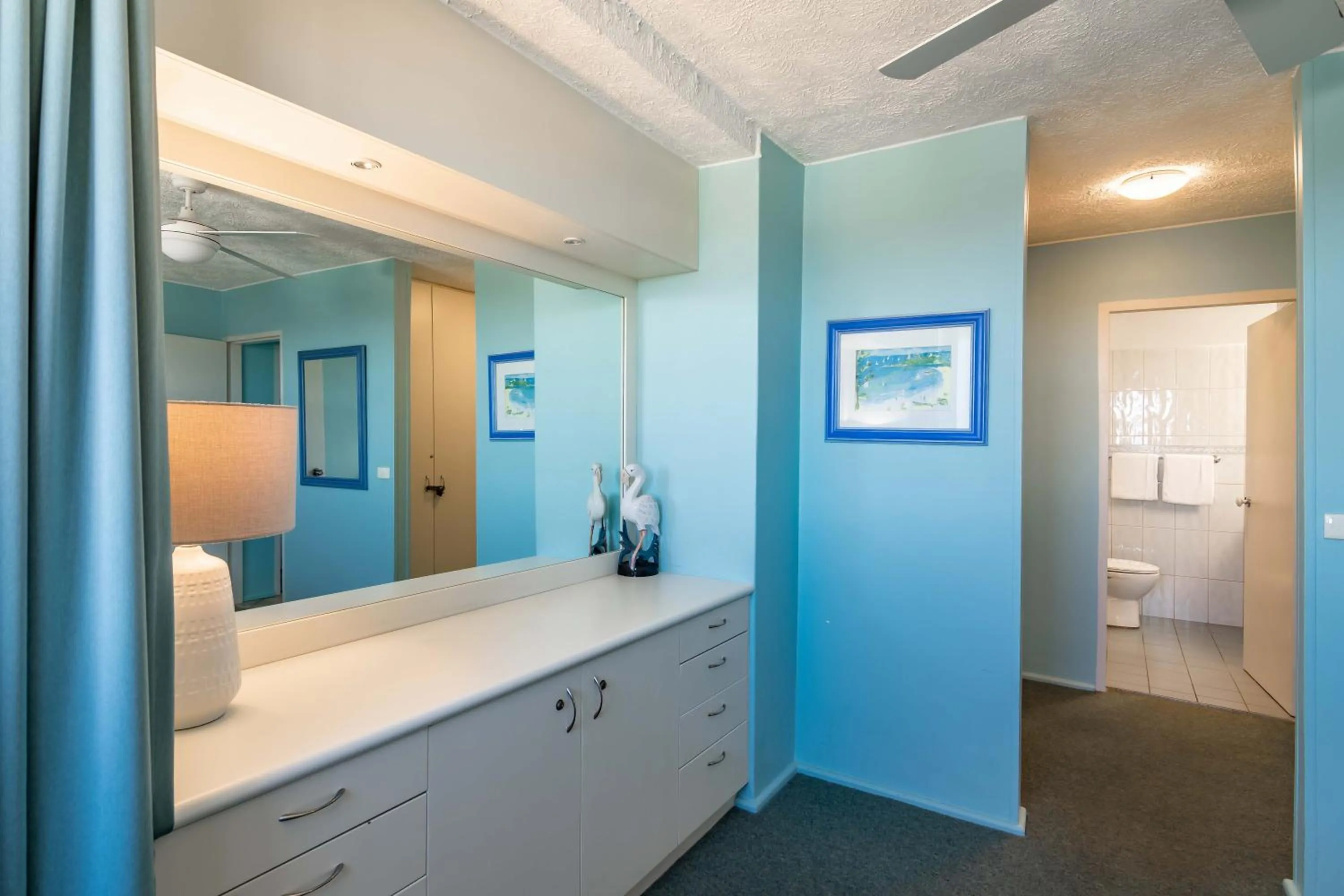 Bathroom in 84 The Spit Holiday Apartments