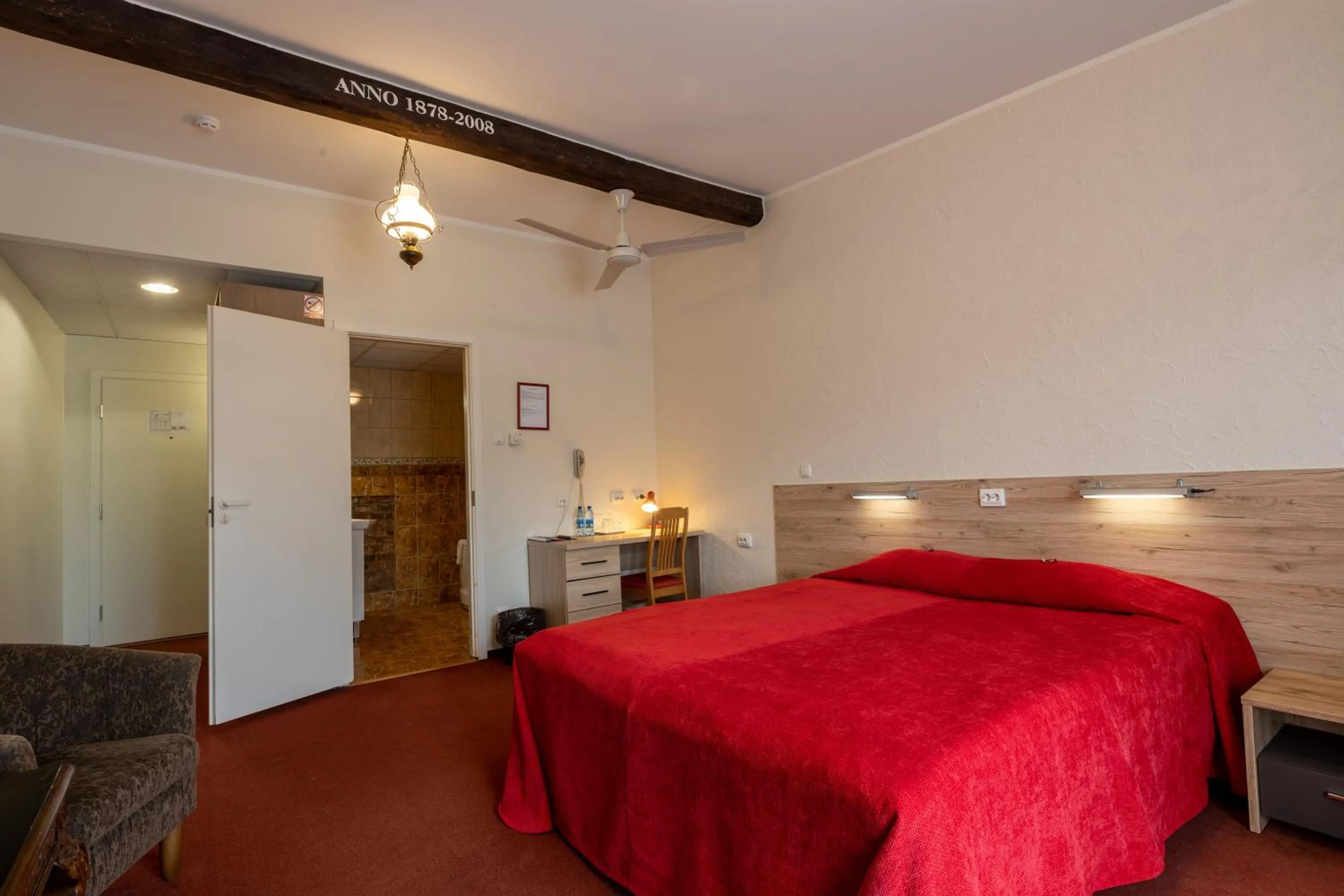 Bed in Aleksandri Hotel