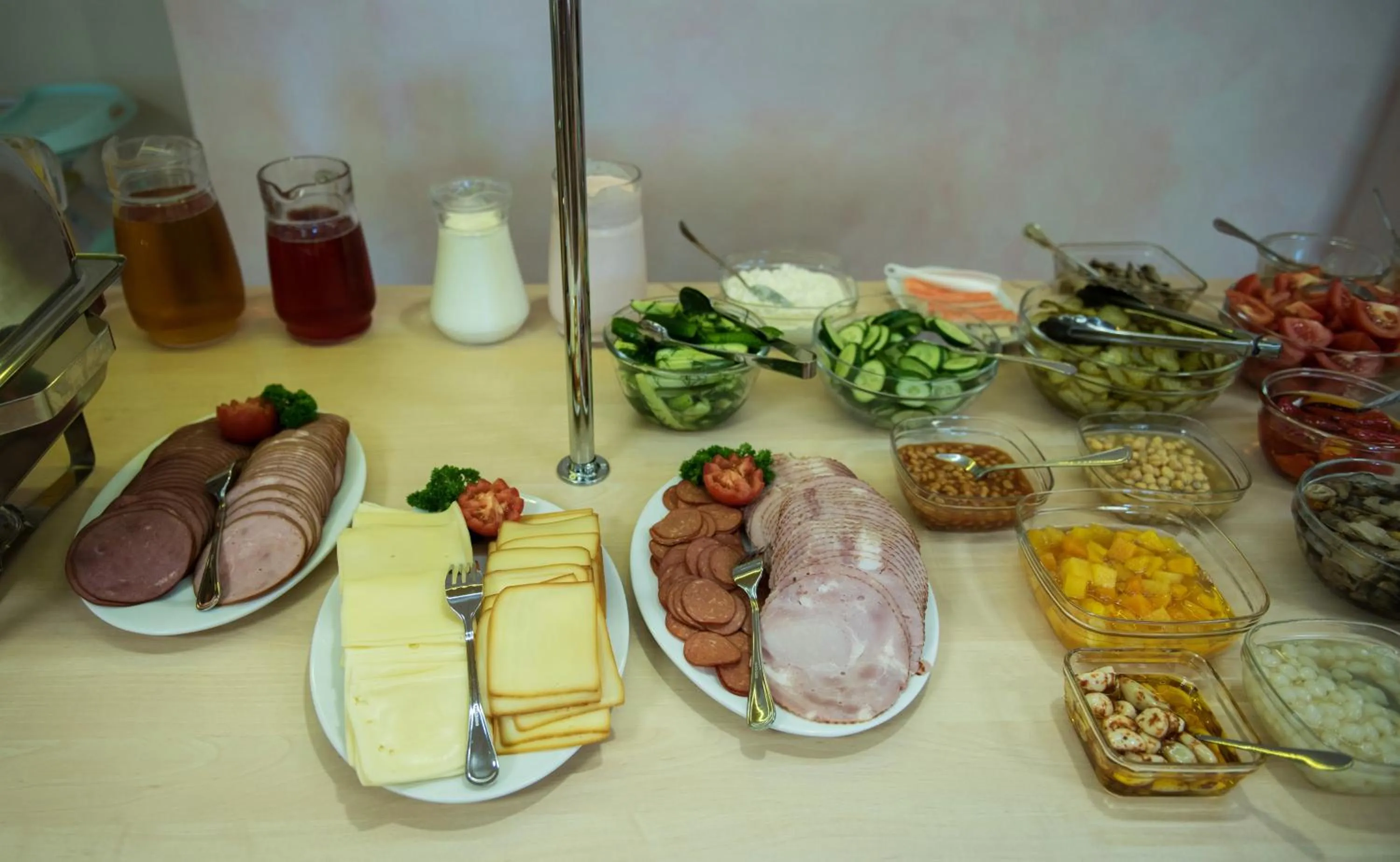 Food close-up in Aleksandri Hotel