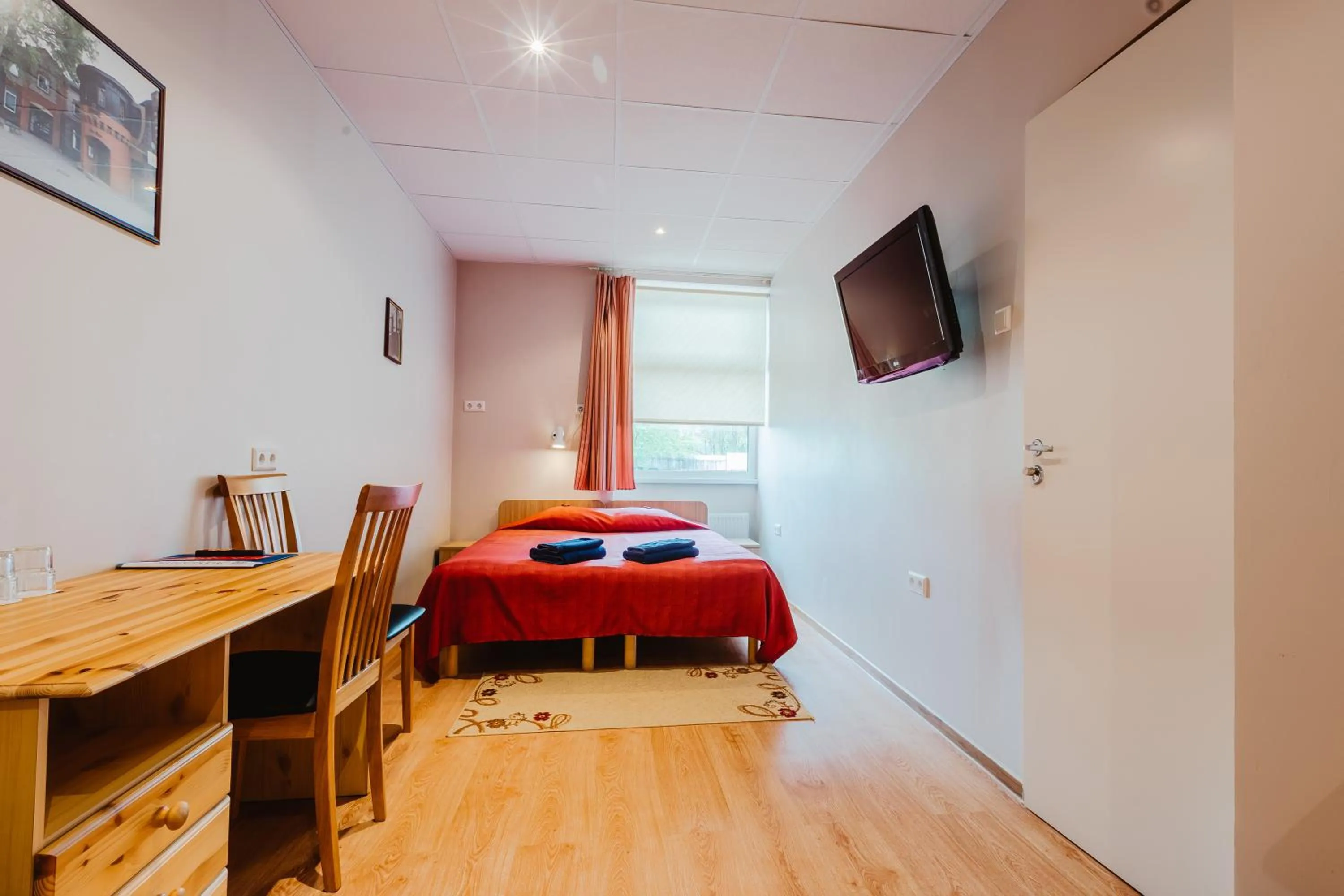 Bed in Aleksandri Hotel