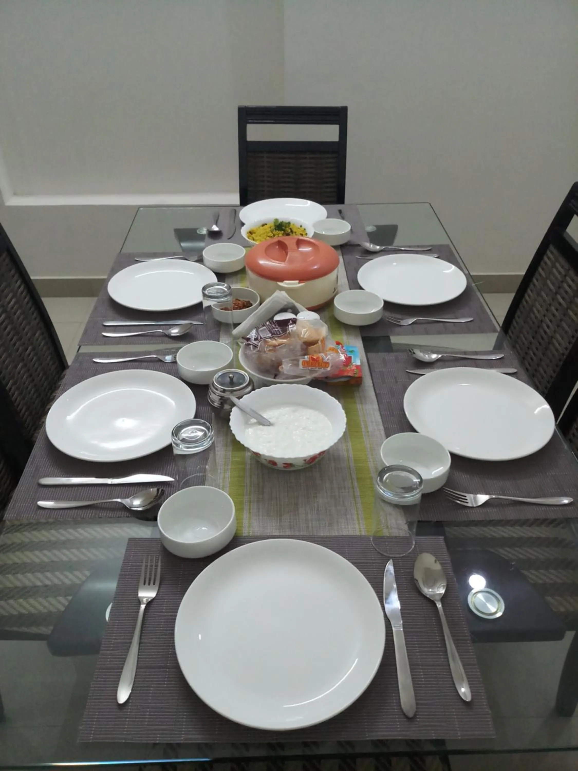 Breakfast in Tree Of Happiness Homestay.