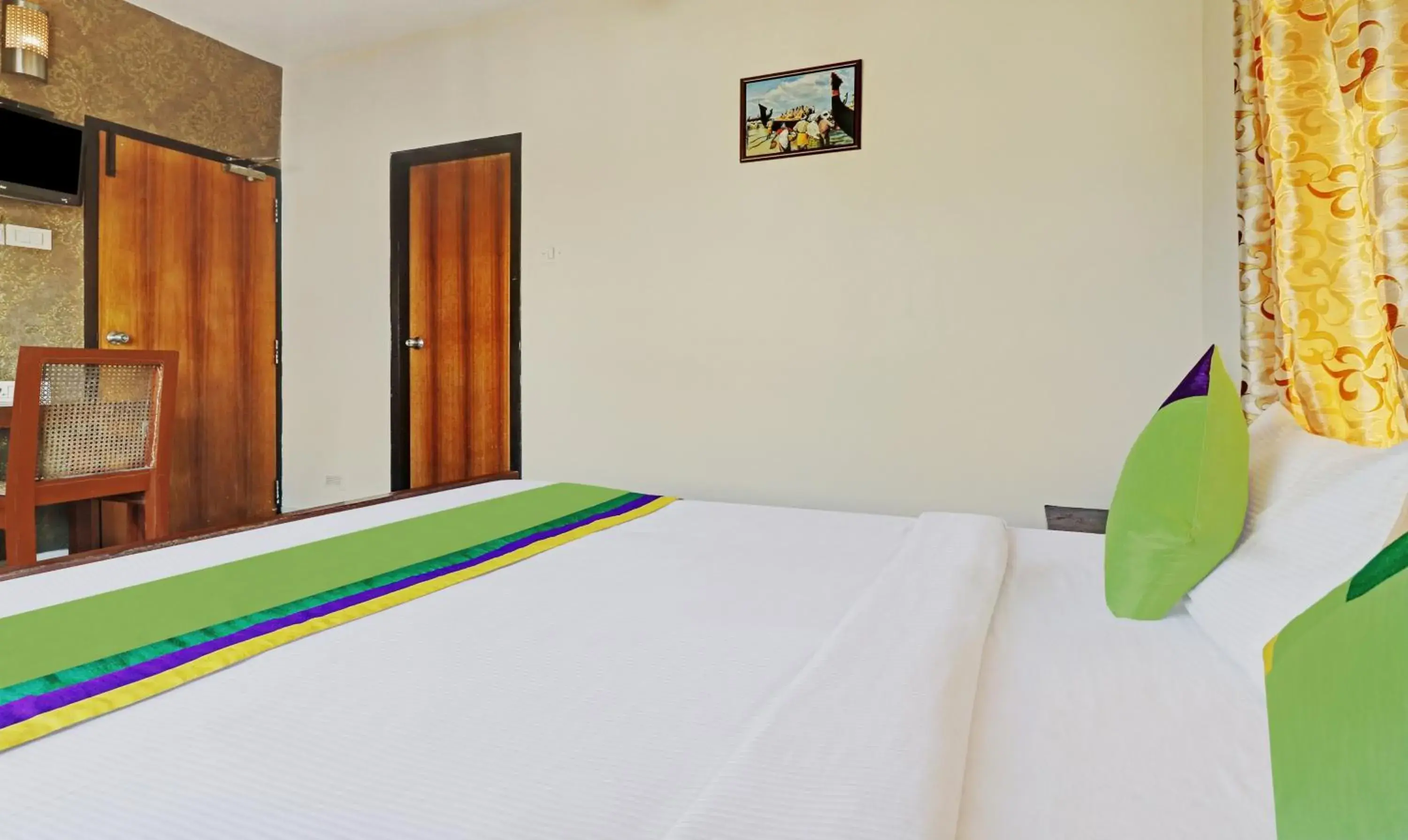 Bedroom, Bed in Treebo Time Square Marine Drive Bedroom, Bed in Treebo Time Square Marine Drive