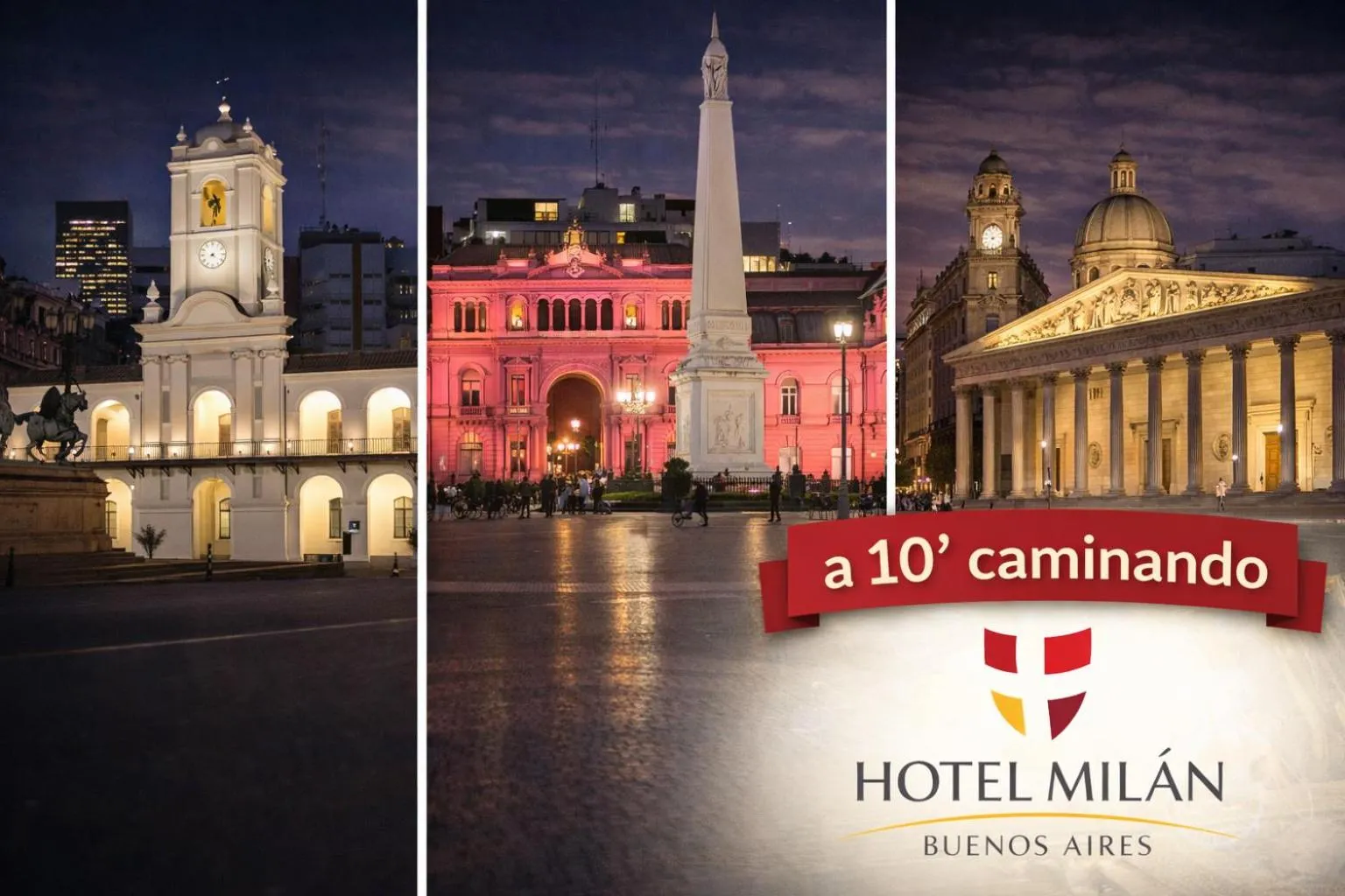 Nearby landmark in Hotel Milan