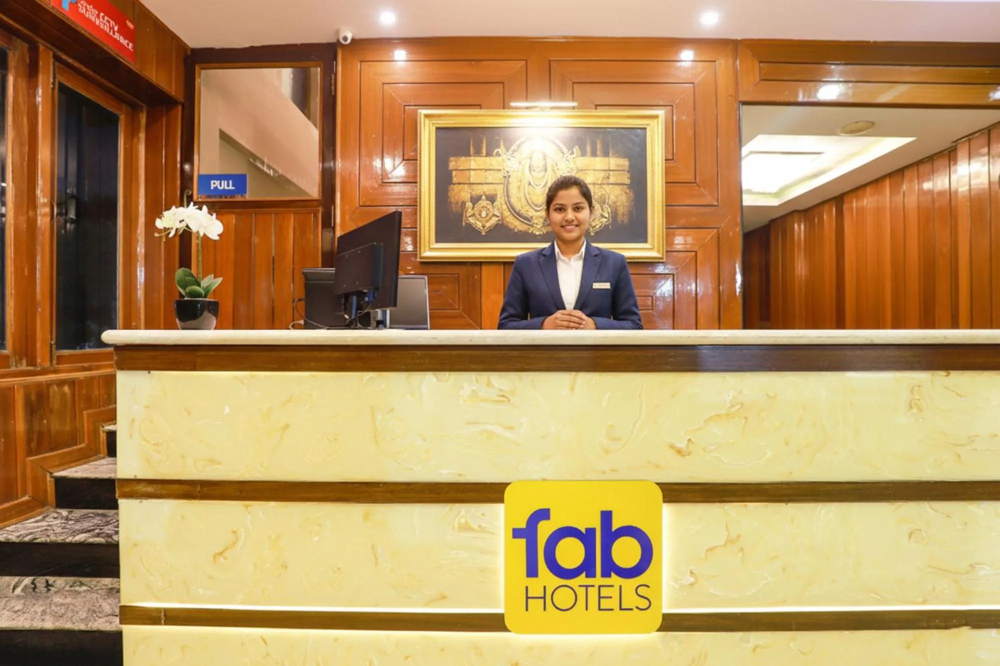 Lobby or reception in FabHotel NK Courtyard - Nr Guindy Industrial Estate