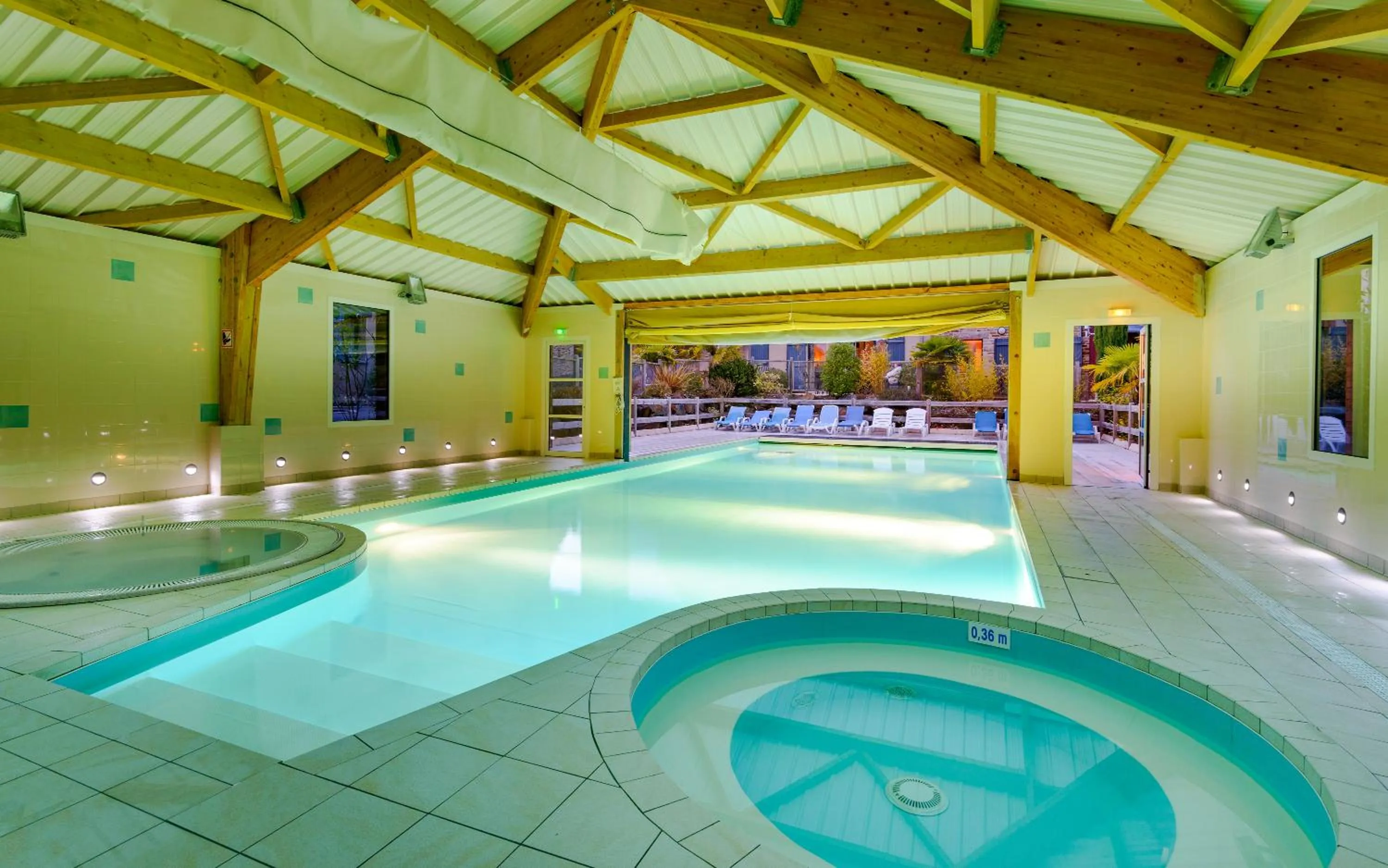 Swimming pool in Lagrange Vacances Les Hauts de la Houle