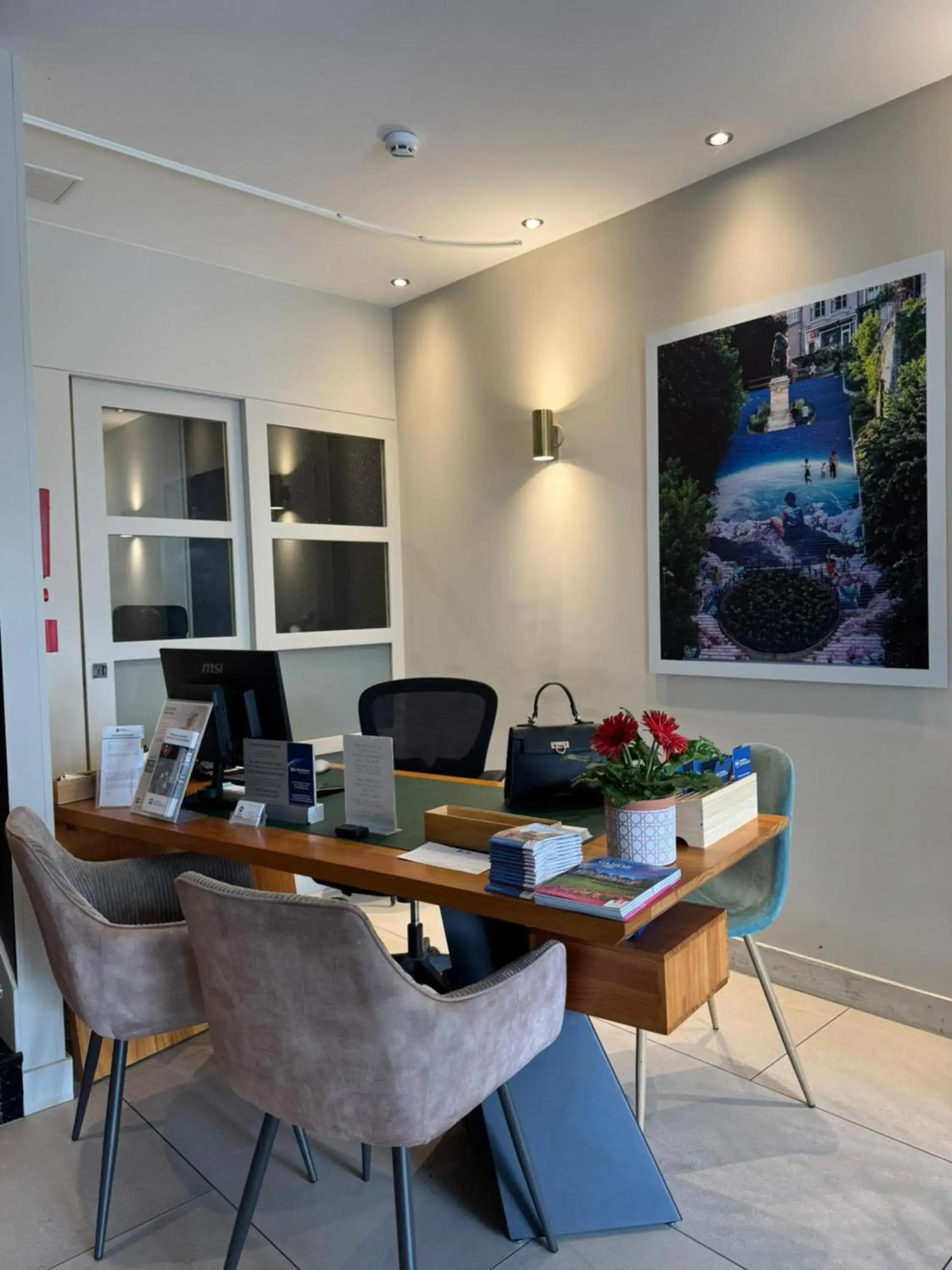 Lobby or reception in Best Western Blois Château Lobby or reception in Best Western Blois Château