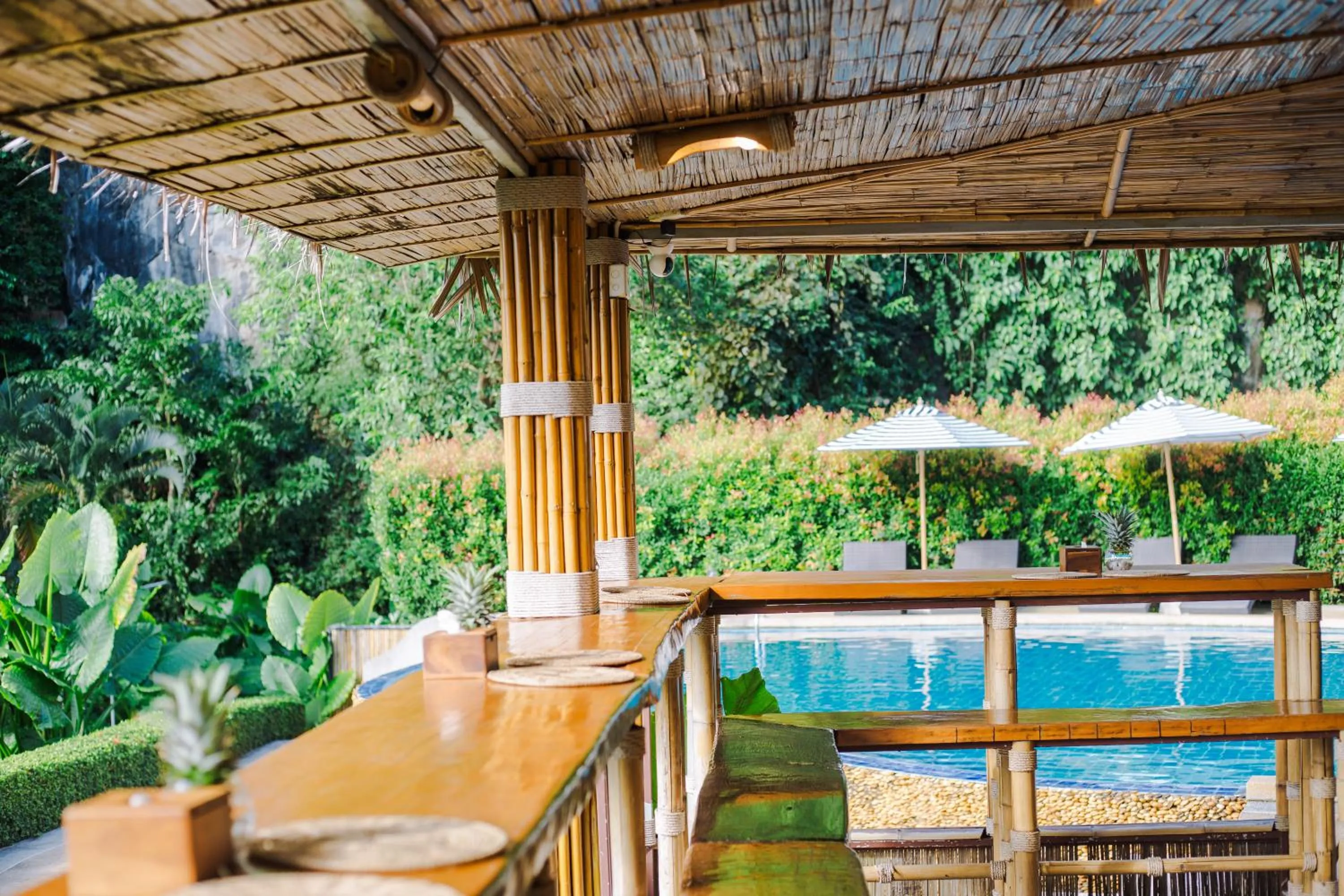 Seating area in Railay Phutawan Resort