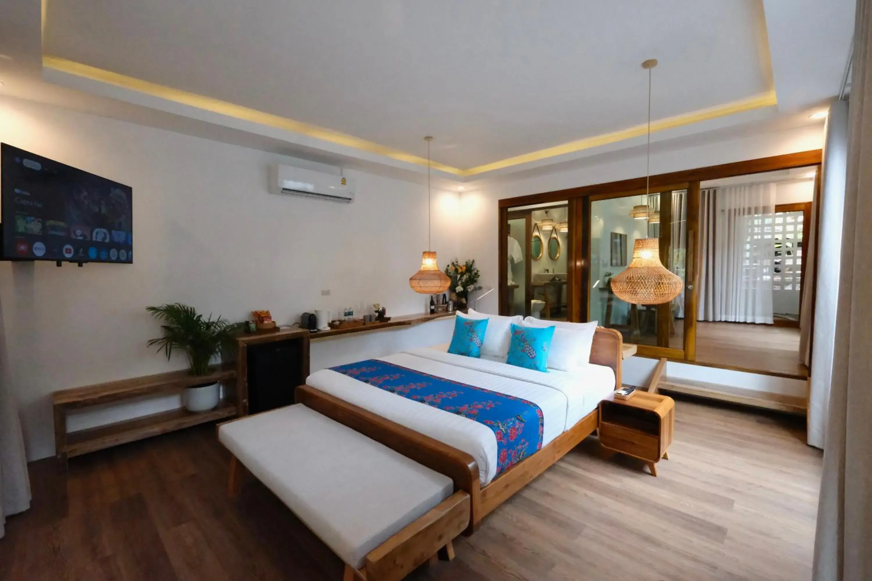 Bedroom, Bed in Railay Phutawan Resort Bedroom, Bed in Railay Phutawan Resort