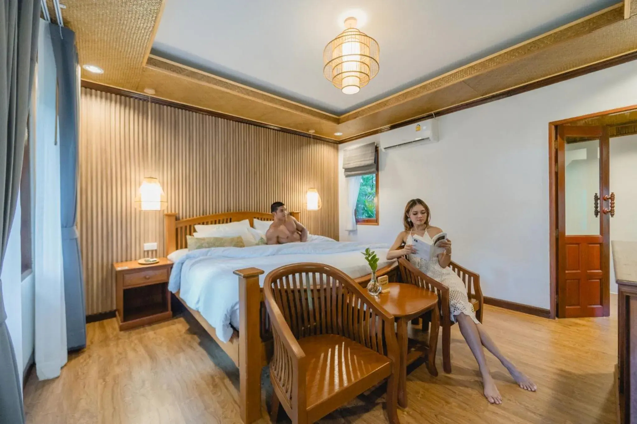 Bed in Railay Phutawan Resort Bed in Railay Phutawan Resort