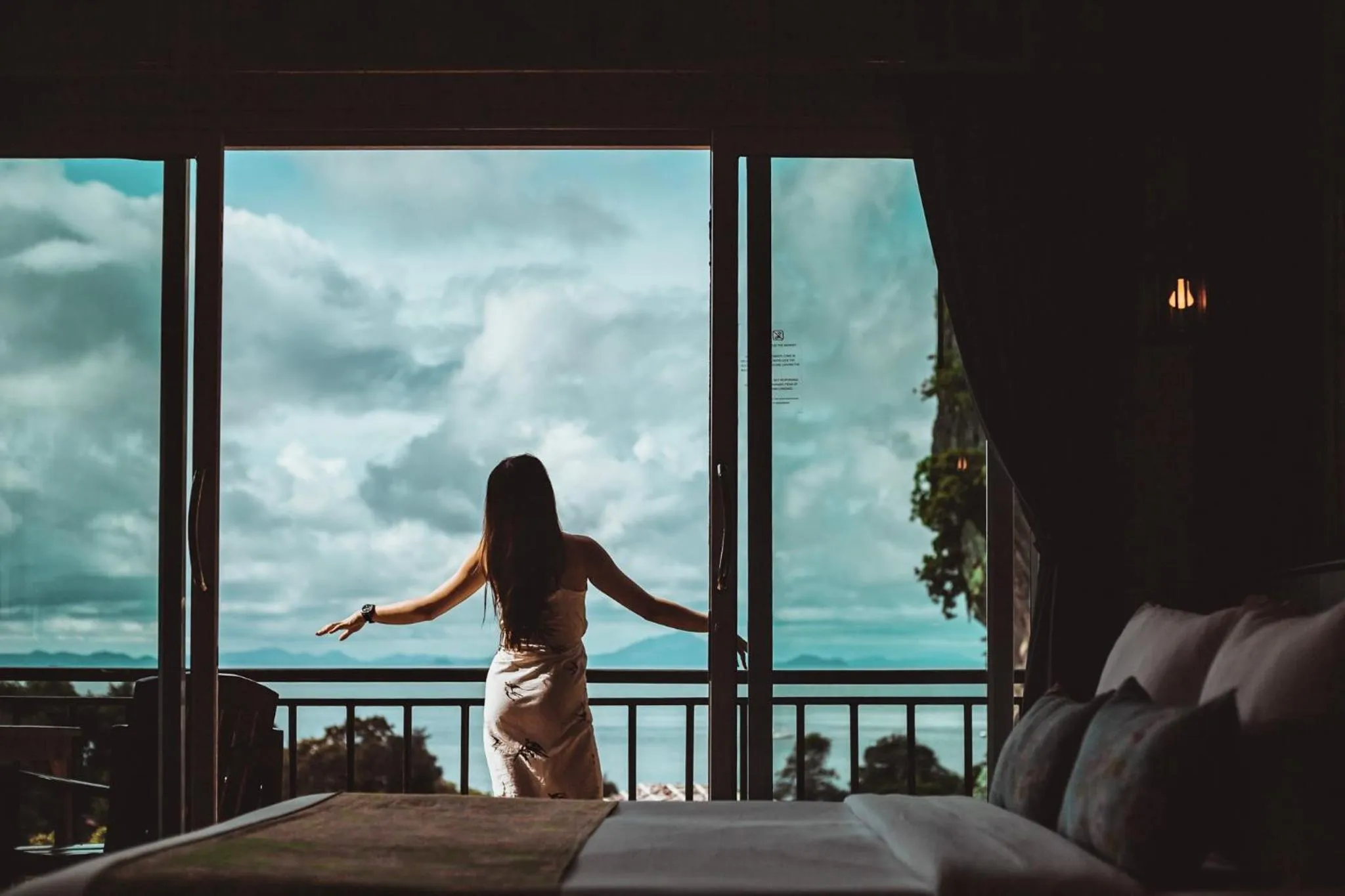 Balcony/Terrace, Bed in Railay Phutawan Resort