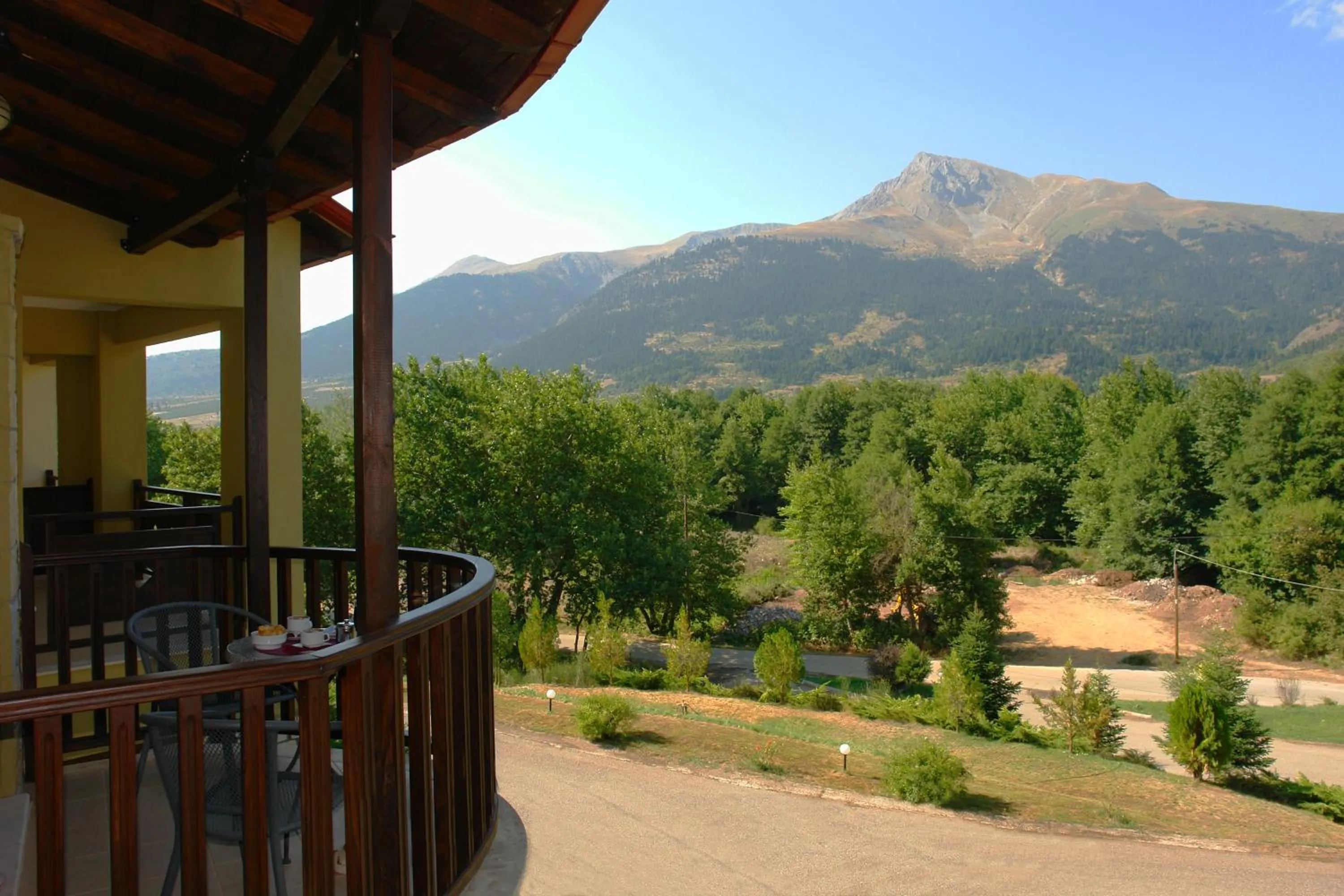 Balcony/Terrace in Melegos Inn Hotel