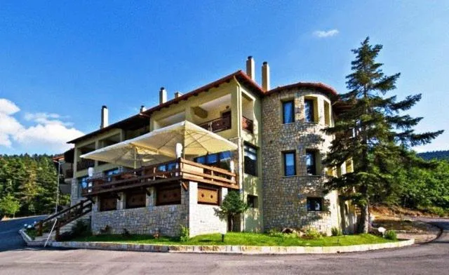 Facade/entrance in Melegos Inn Hotel