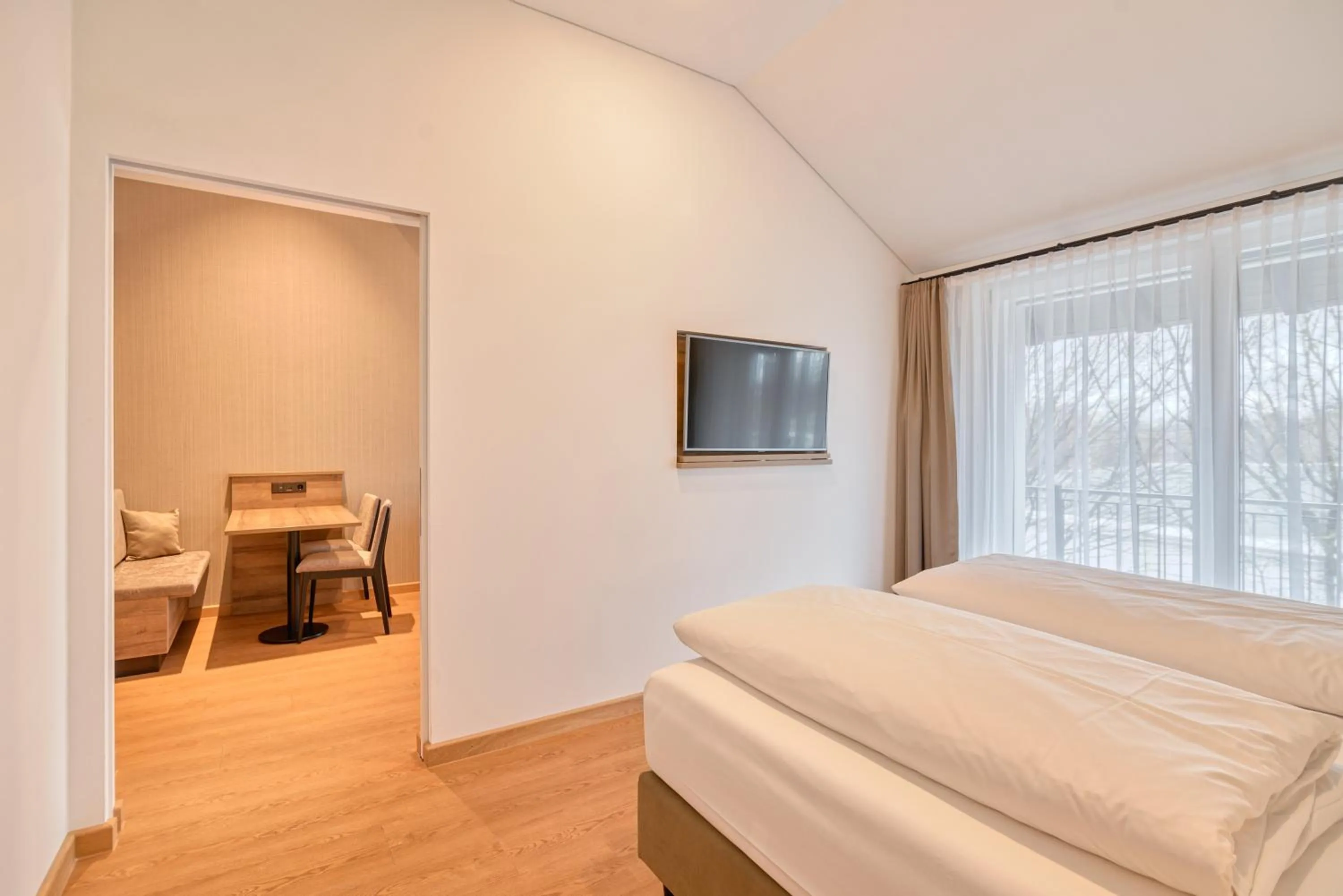 Bed in WESTSIDE Hotel