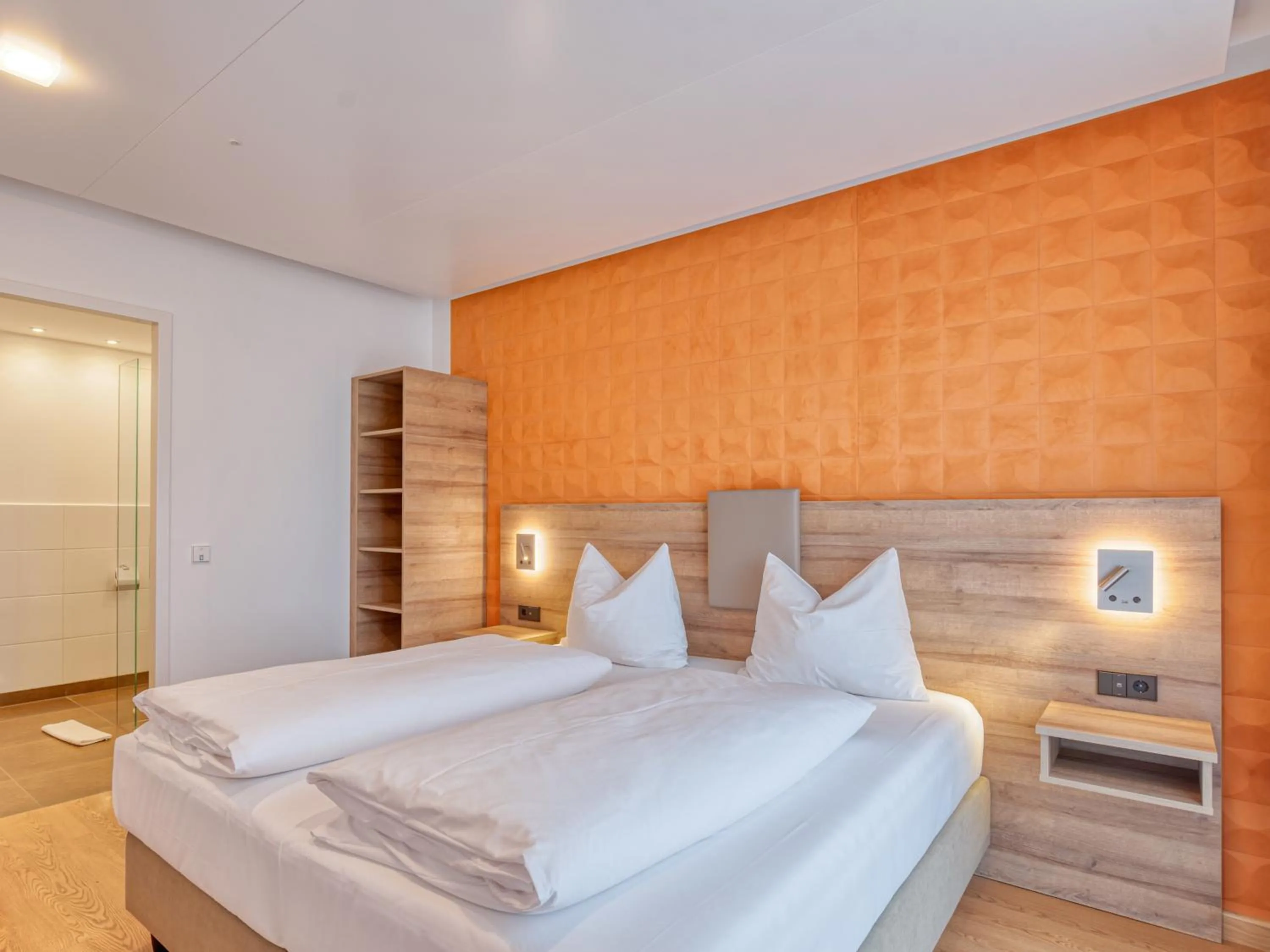 Bed in WESTSIDE Hotel