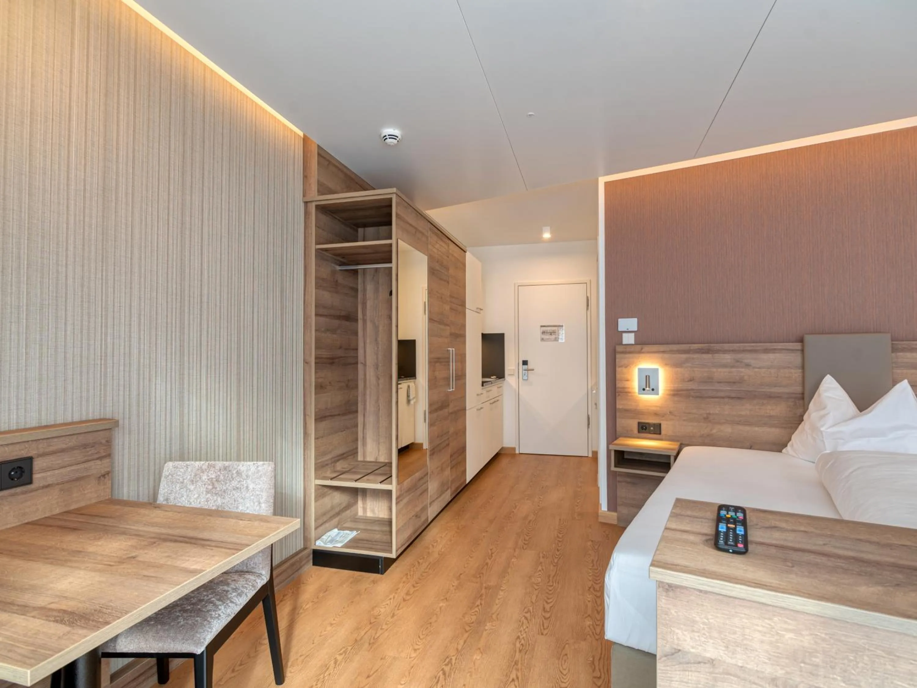 Bed in WESTSIDE Hotel