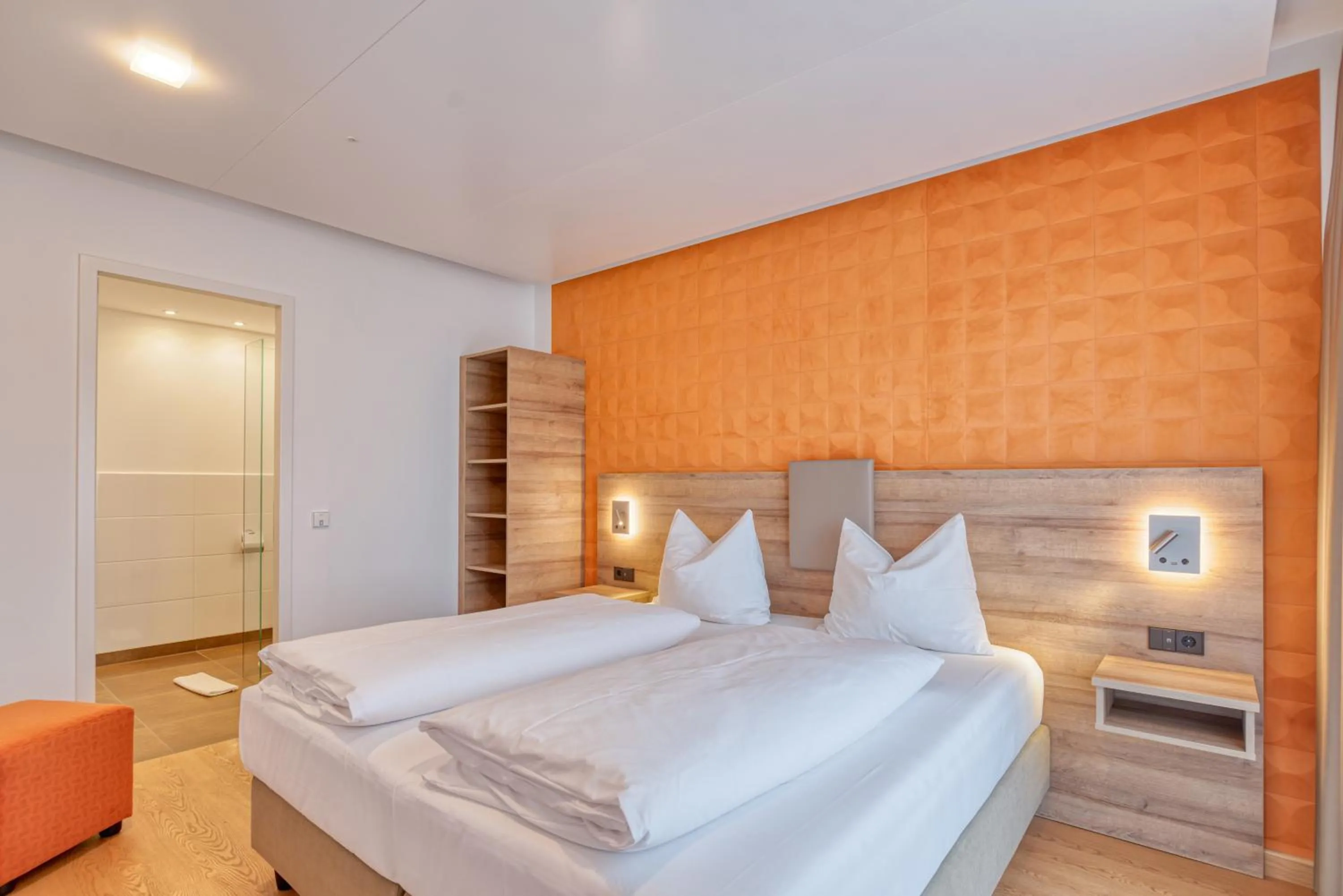 Bed in WESTSIDE Hotel