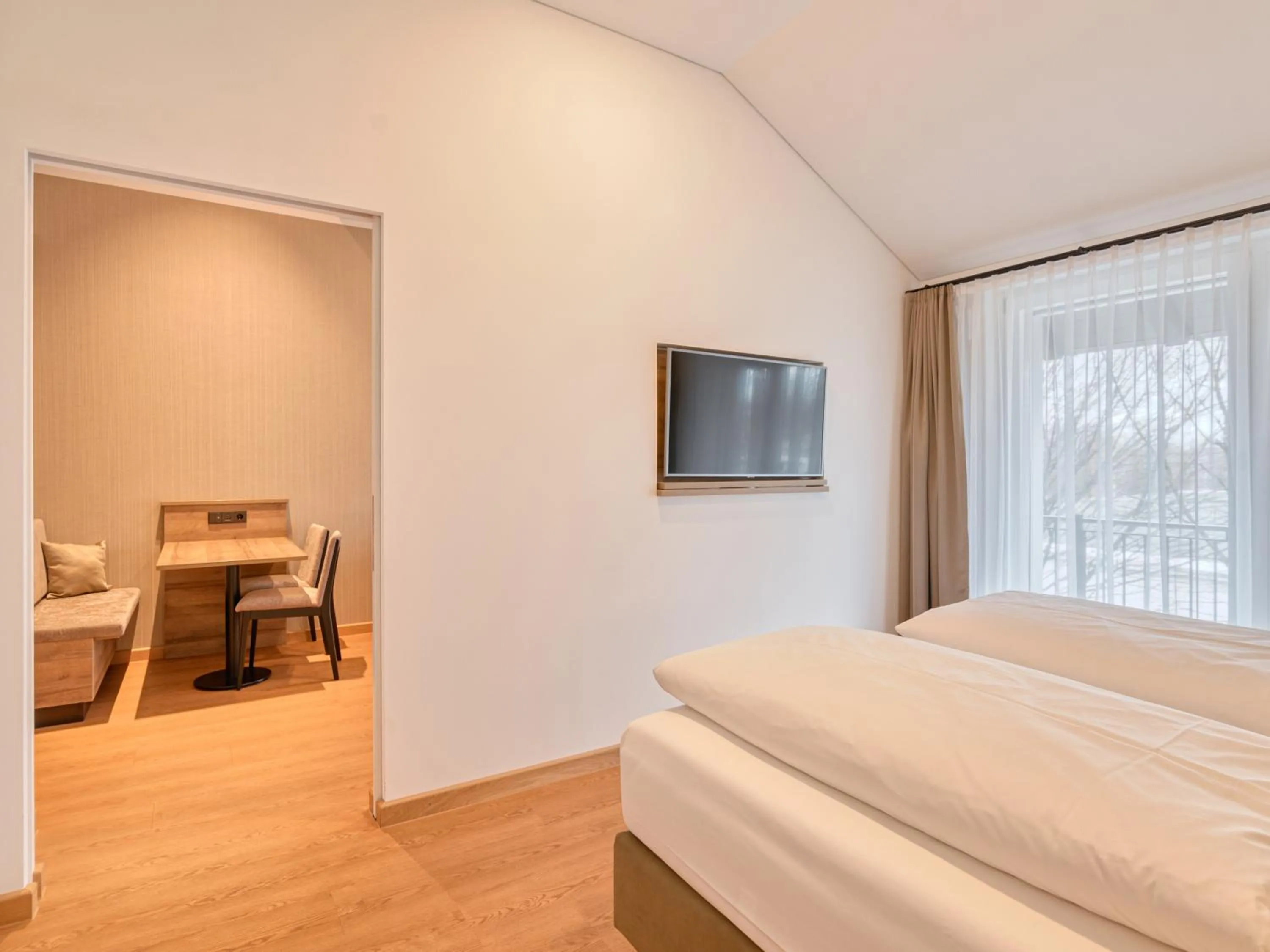 Bed in WESTSIDE Hotel