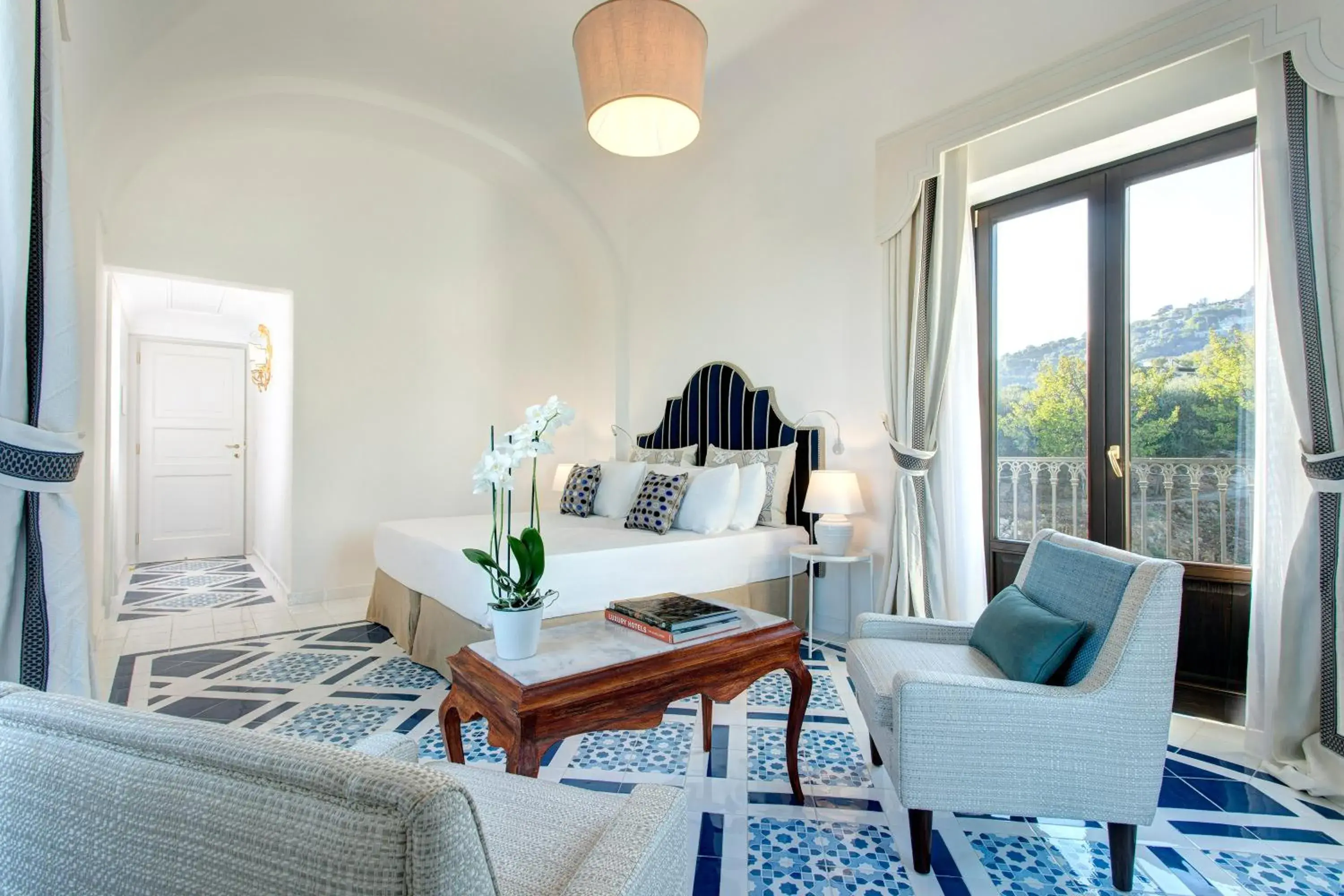 Deluxe Double or Twin Room with Sea View and Terrace in Anna Belle Elegant AgriResort Deluxe Double or Twin Room with Sea View and Terrace in Anna Belle Elegant AgriResort