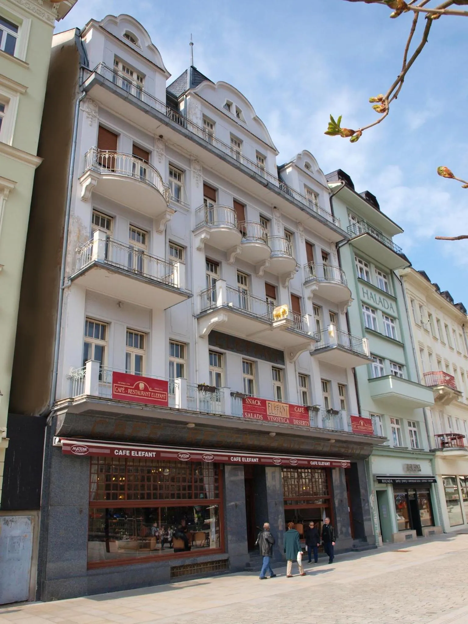 Facade/entrance in EA Hotel Elefant