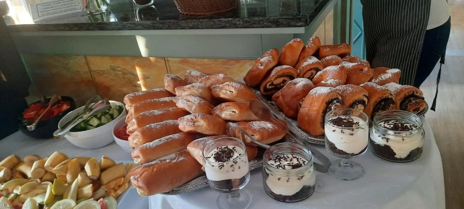 Buffet breakfast in EA Hotel Elefant