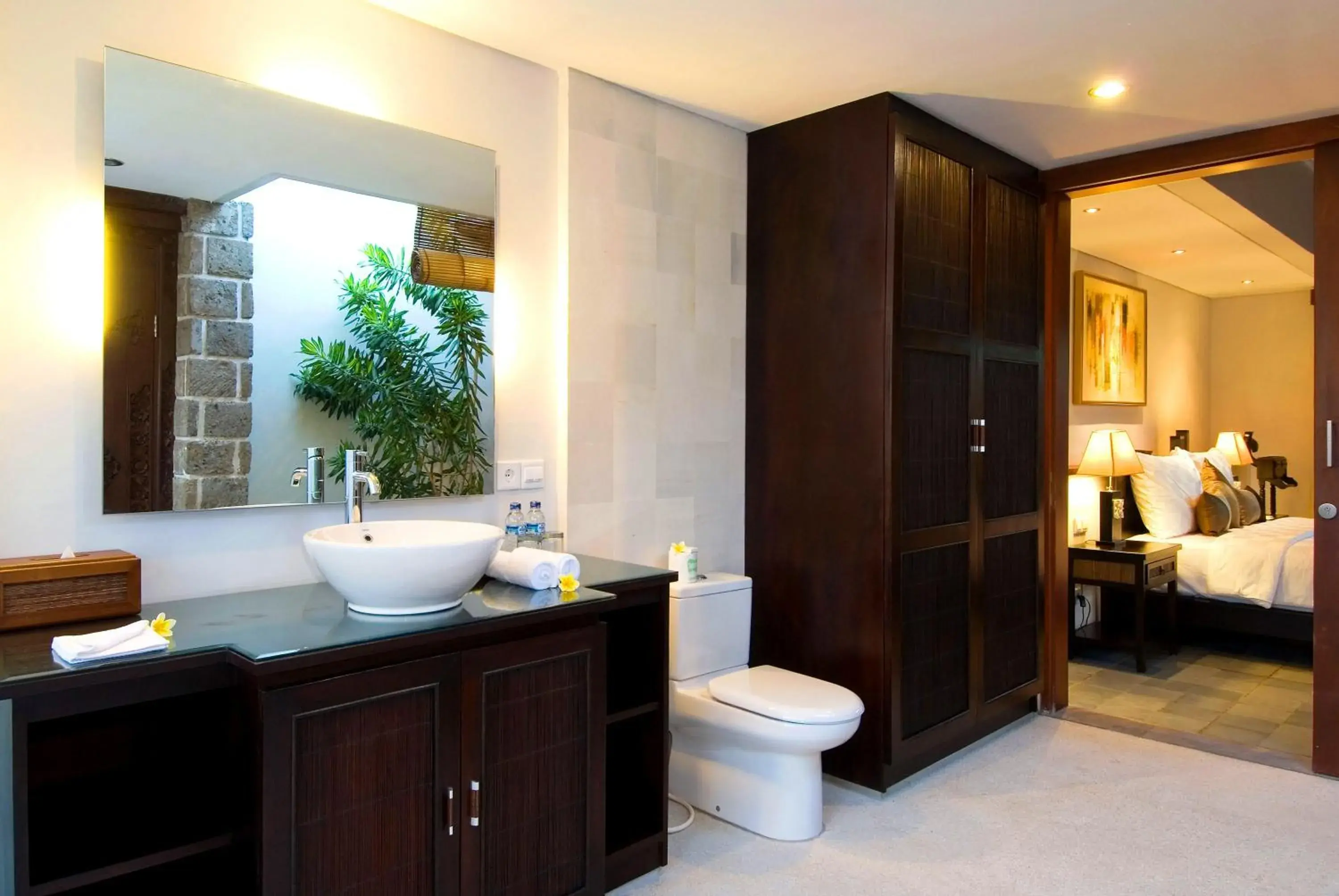 Bathroom, Bed in Bumi Linggah Villas Bali Bathroom, Bed in Bumi Linggah Villas Bali