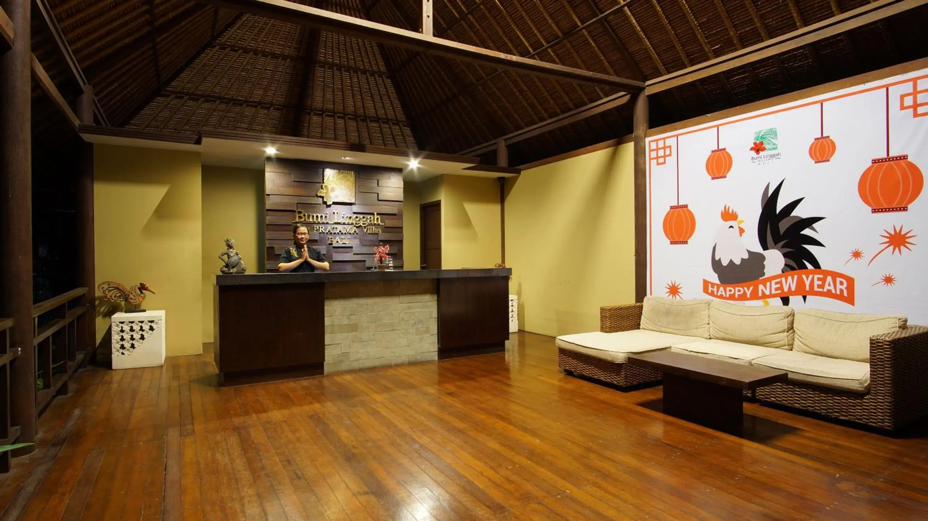 Lobby or reception in Bumi Linggah Villas Bali Lobby or reception in Bumi Linggah Villas Bali
