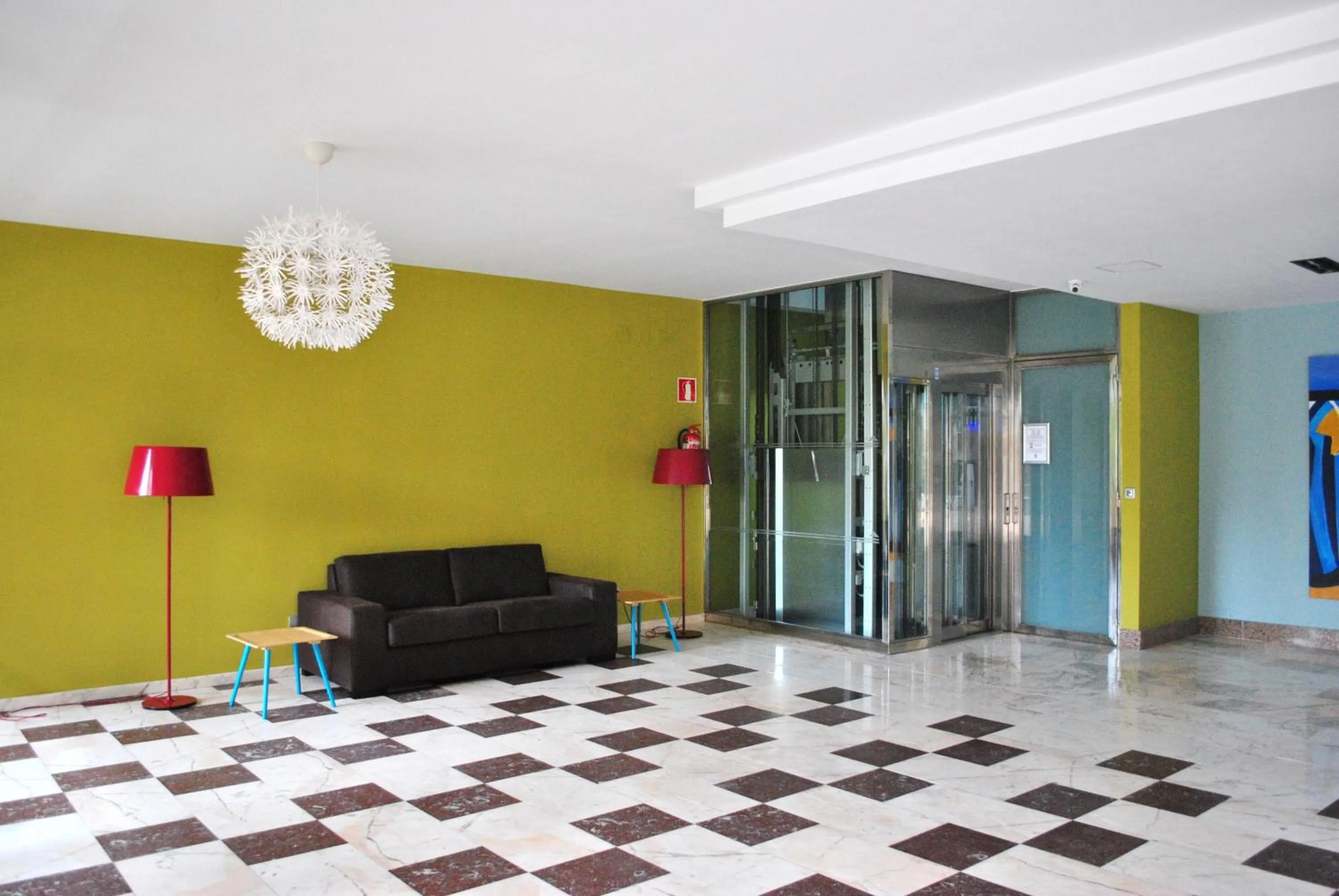 Lobby or reception in Apartamentos Regollera