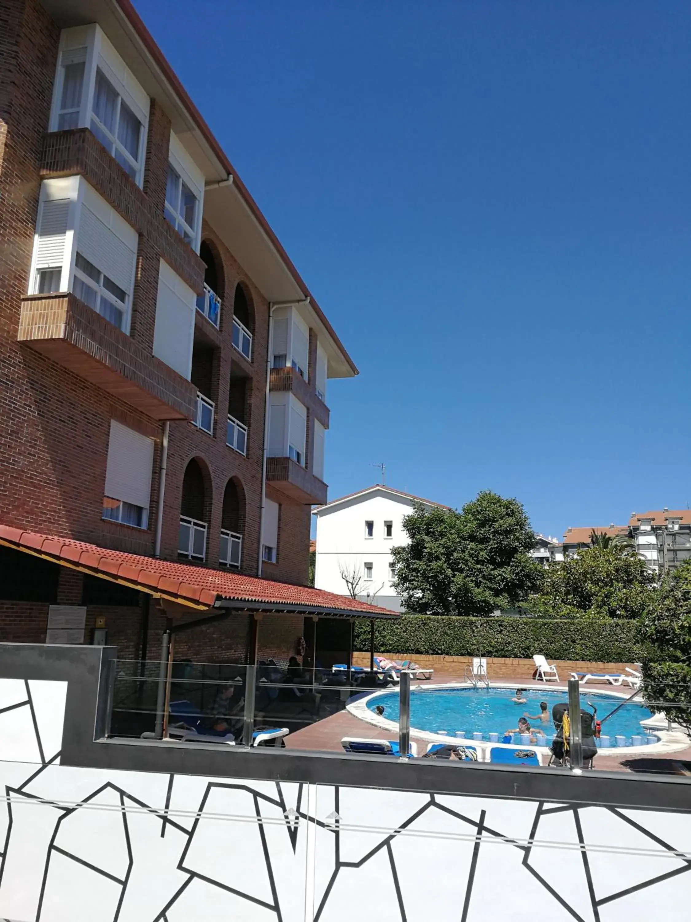 Swimming pool in Apartamentos Regollera Swimming pool in Apartamentos Regollera