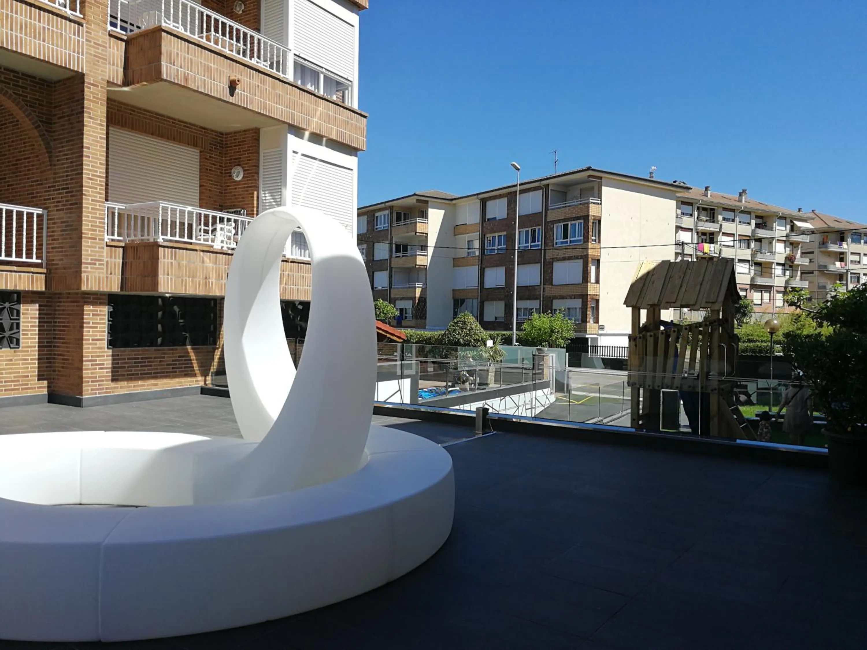 Lobby or reception in Apartamentos Regollera