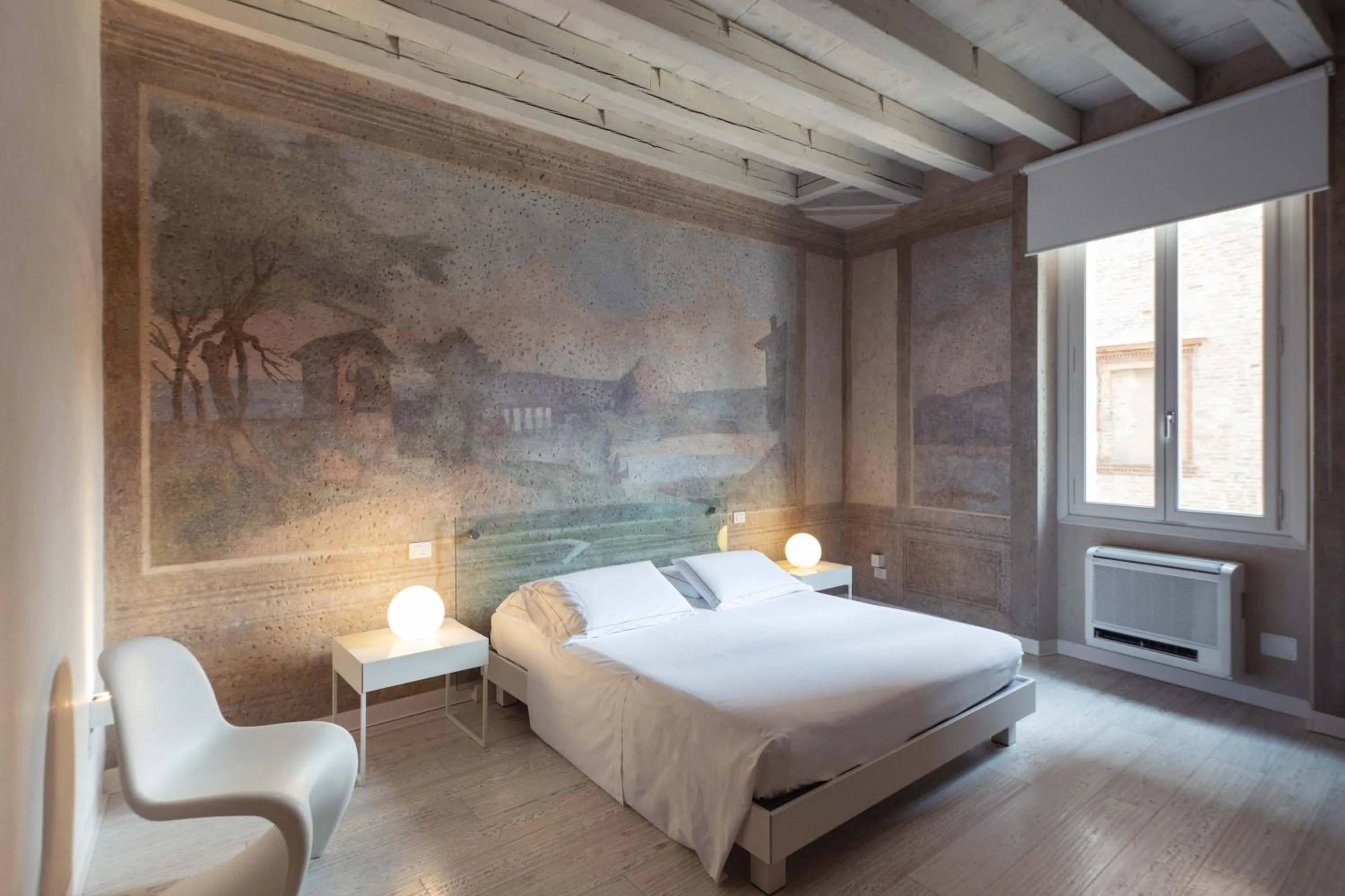 Living room, Bed in Scaravelli Residenza