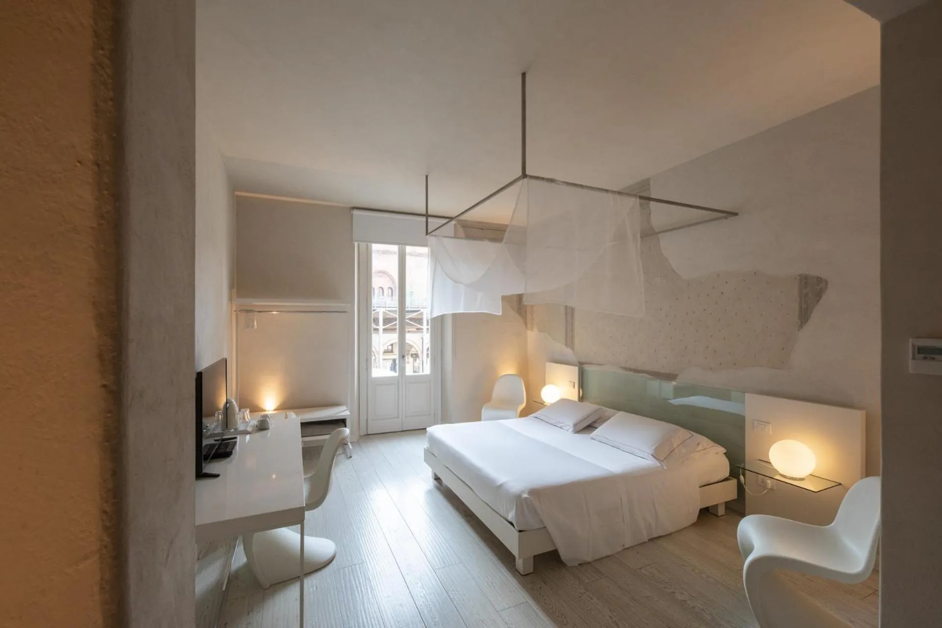 Living room, Bed in Scaravelli Residenza