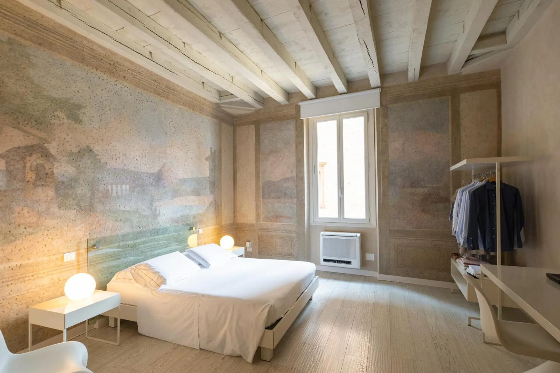 Living room, Bed in Scaravelli Residenza
