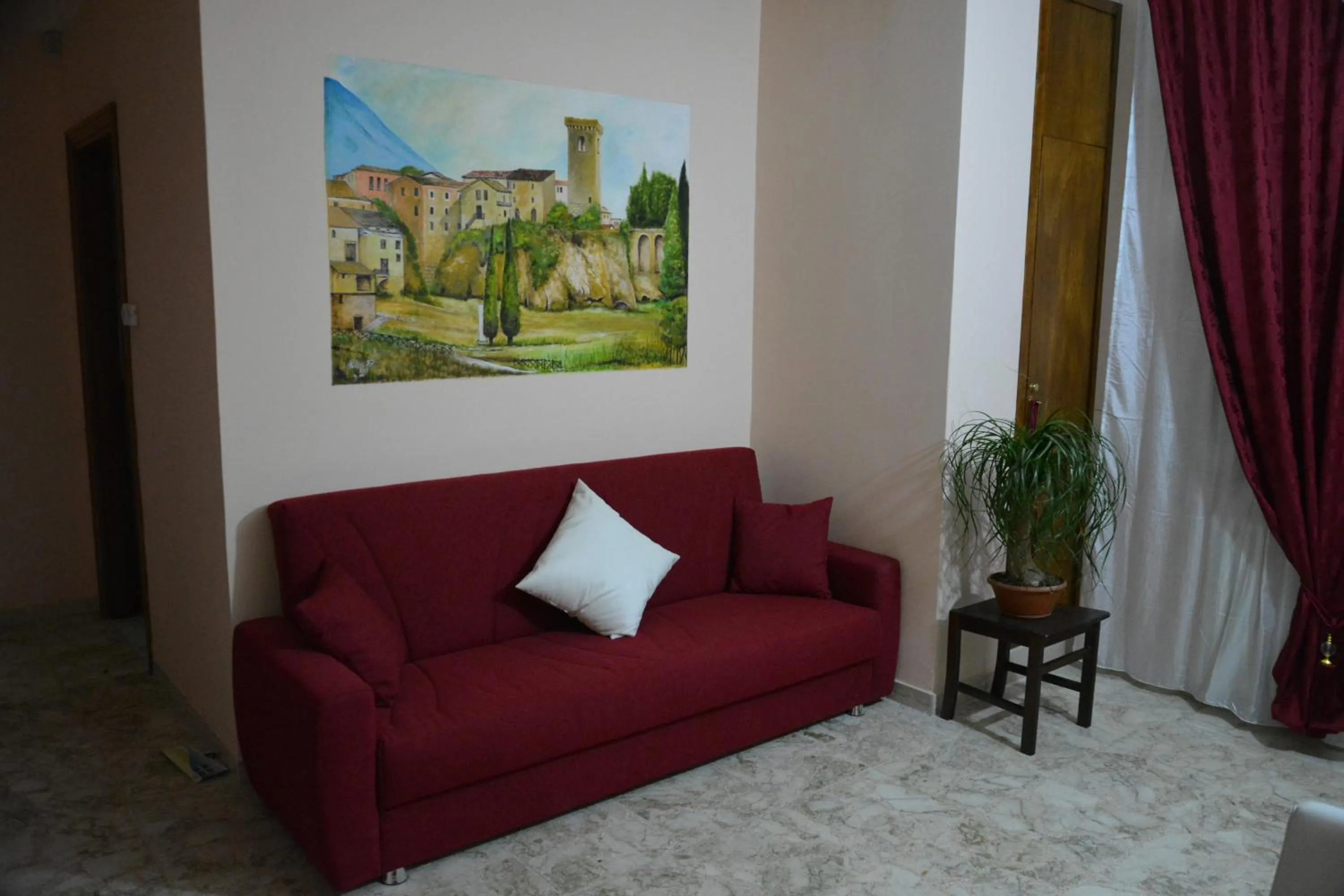 Living room in B&B Aquino in Terrazza