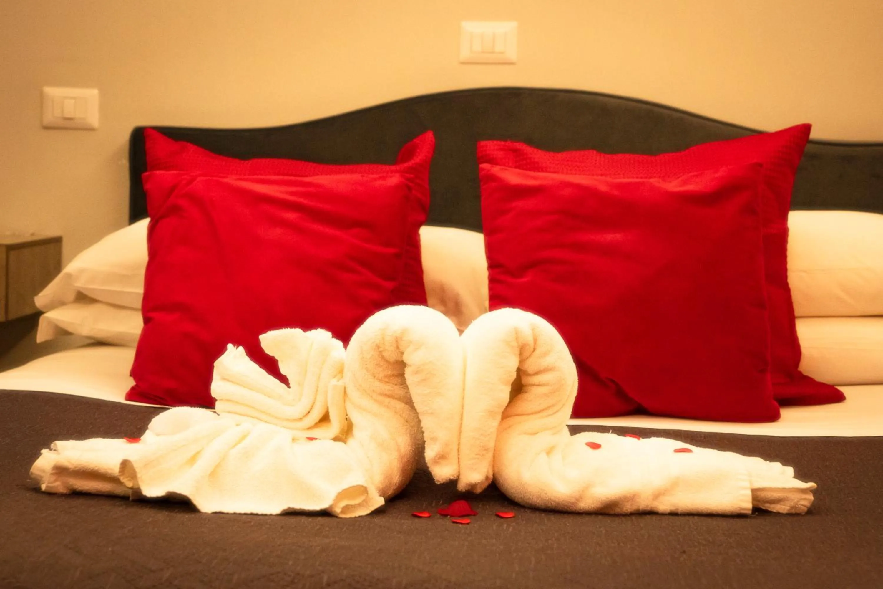 Bed in B&B Aquino in Terrazza