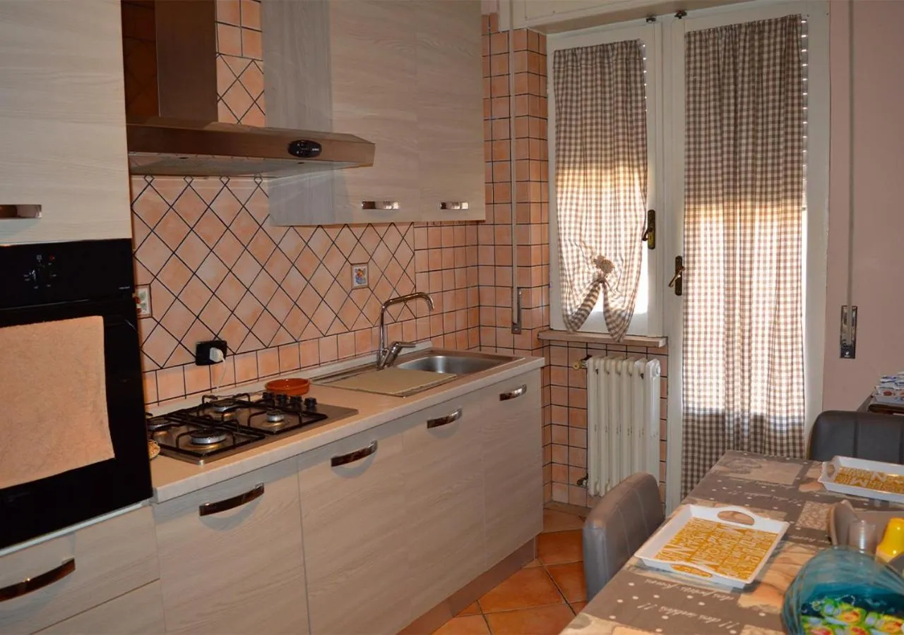 Kitchen or kitchenette in B&B Aquino in Terrazza