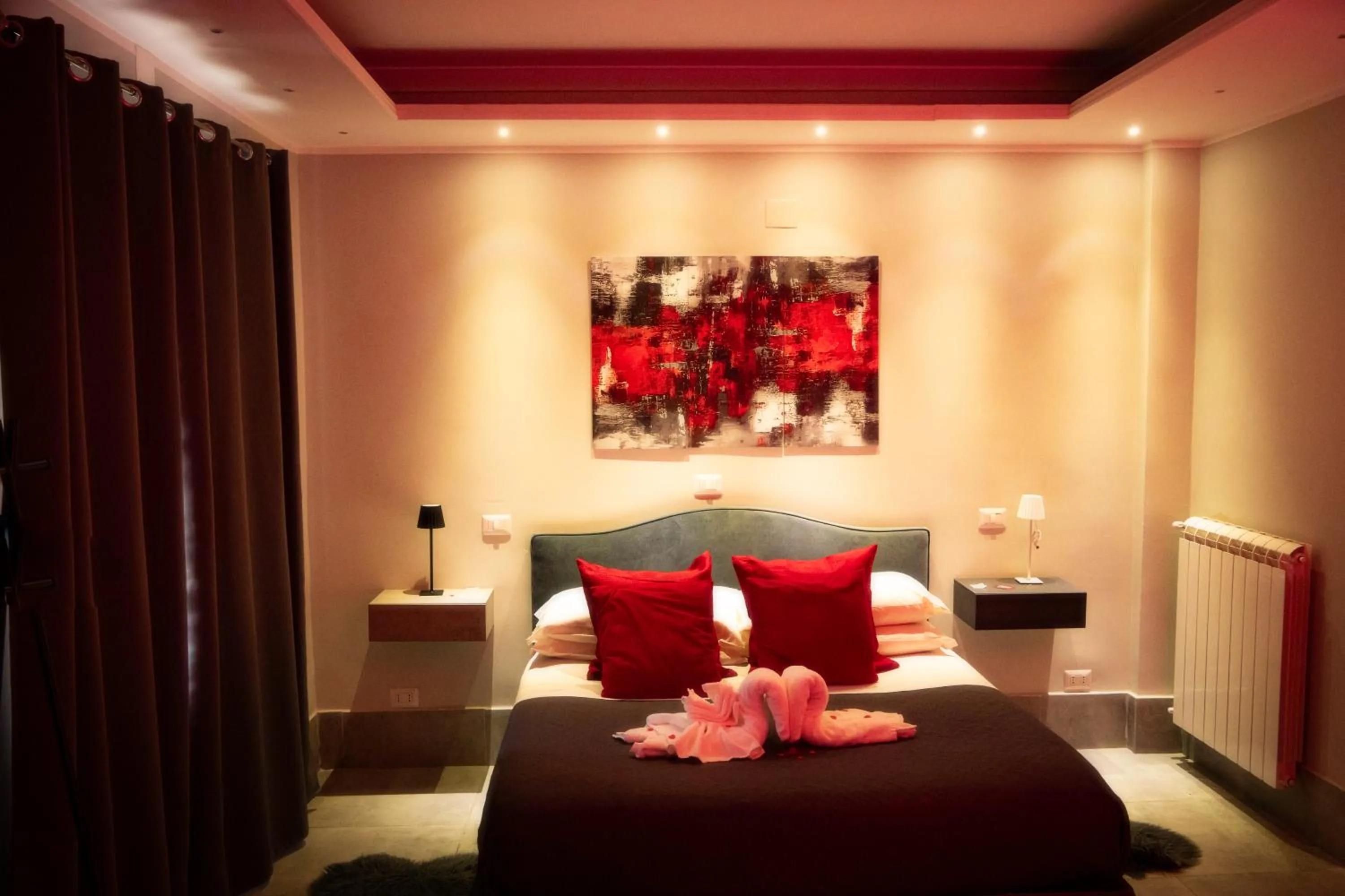 Bed in B&B Aquino in Terrazza