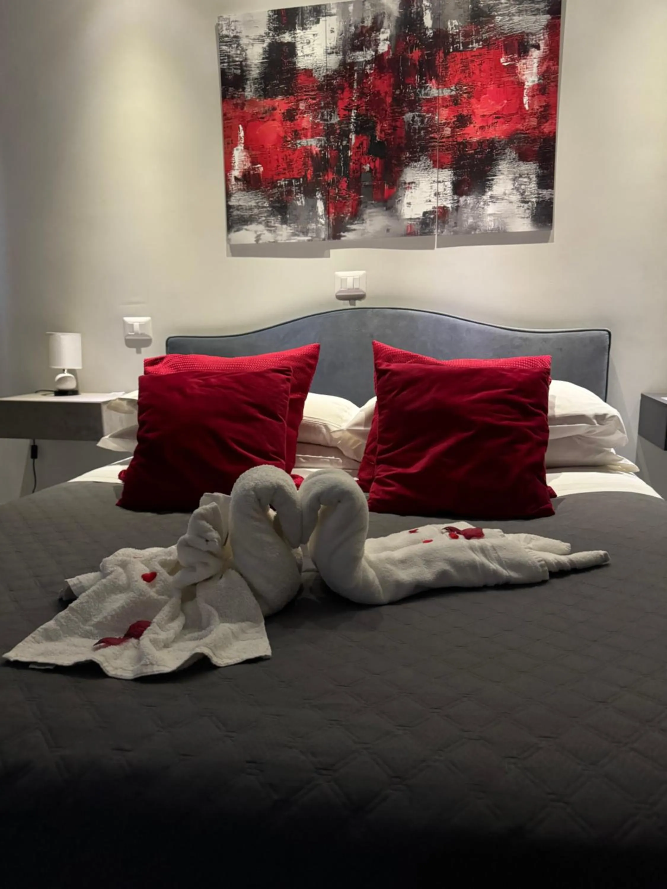 Bed in B&B Aquino in Terrazza