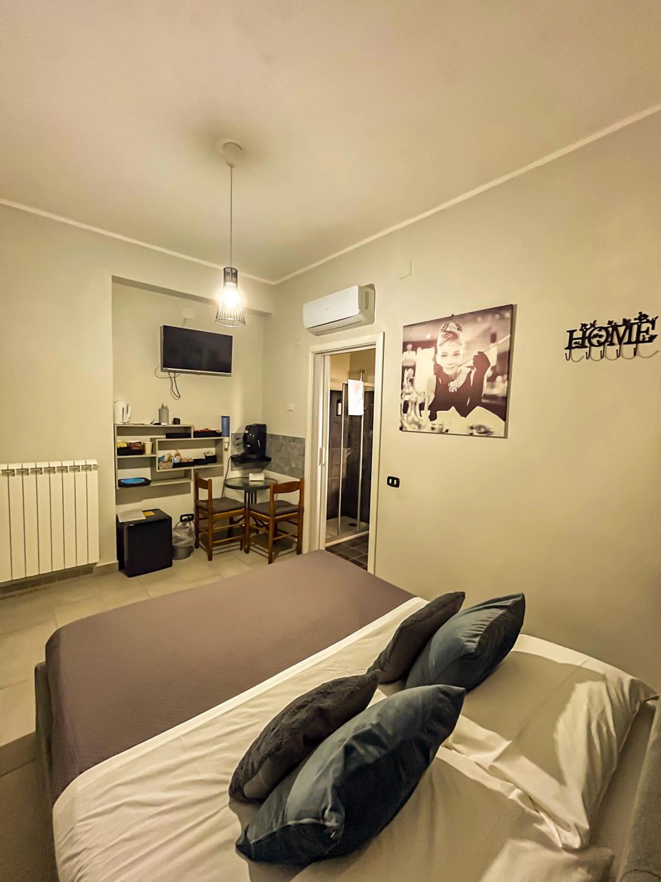 Bed in B&B Aquino in Terrazza