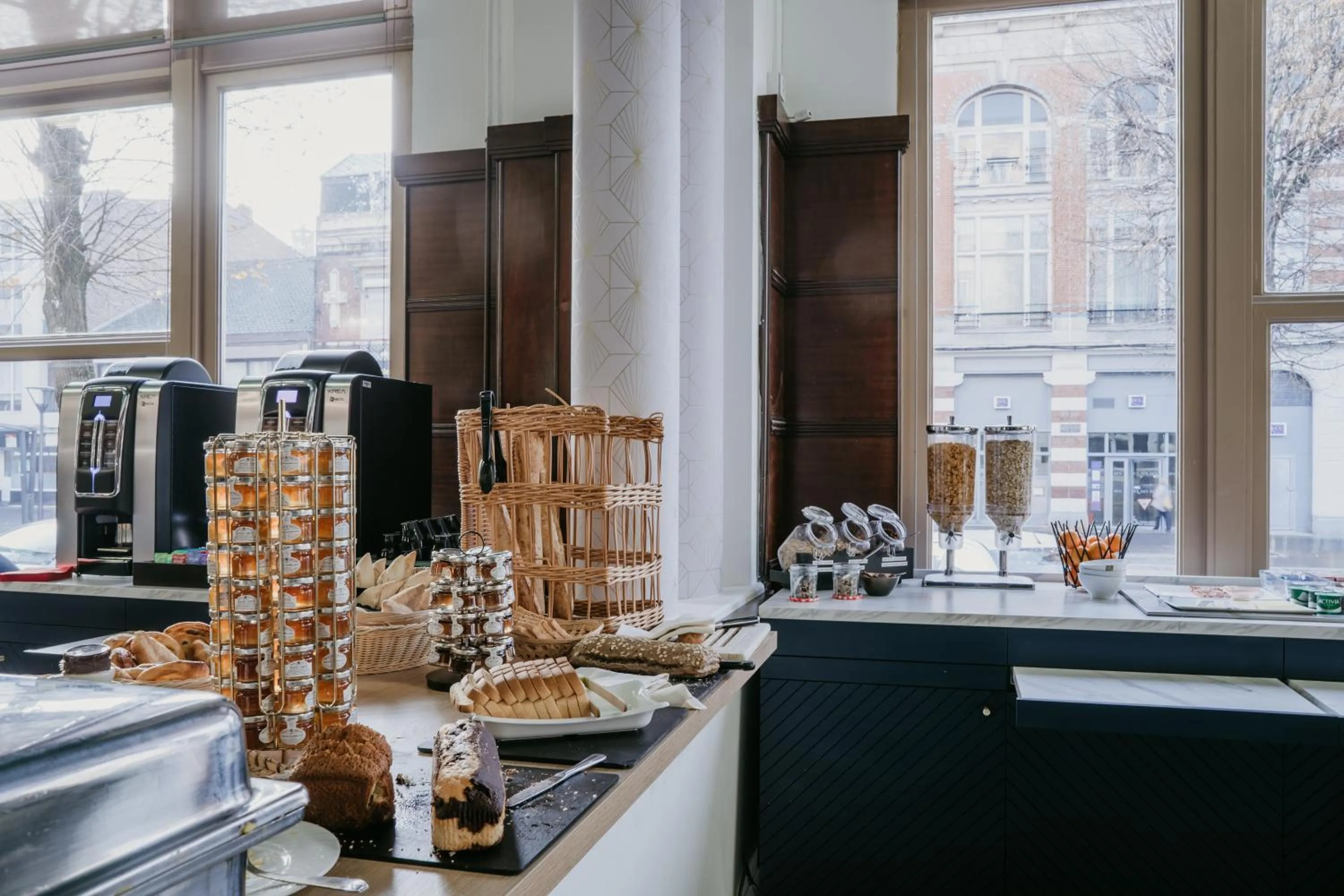 Food and drinks in Grand Hôtel de Valenciennes