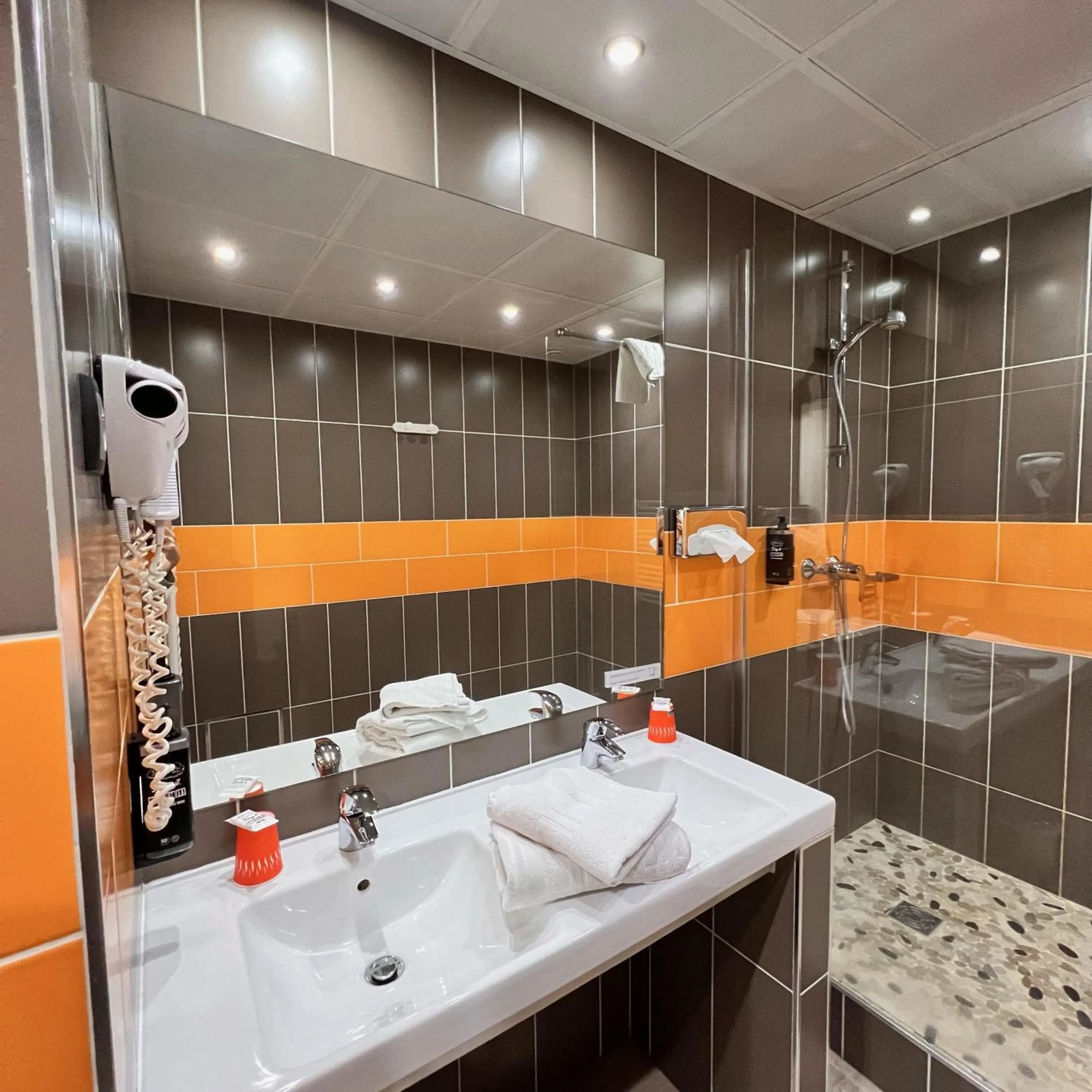 Shower in Grand Hôtel de Valenciennes