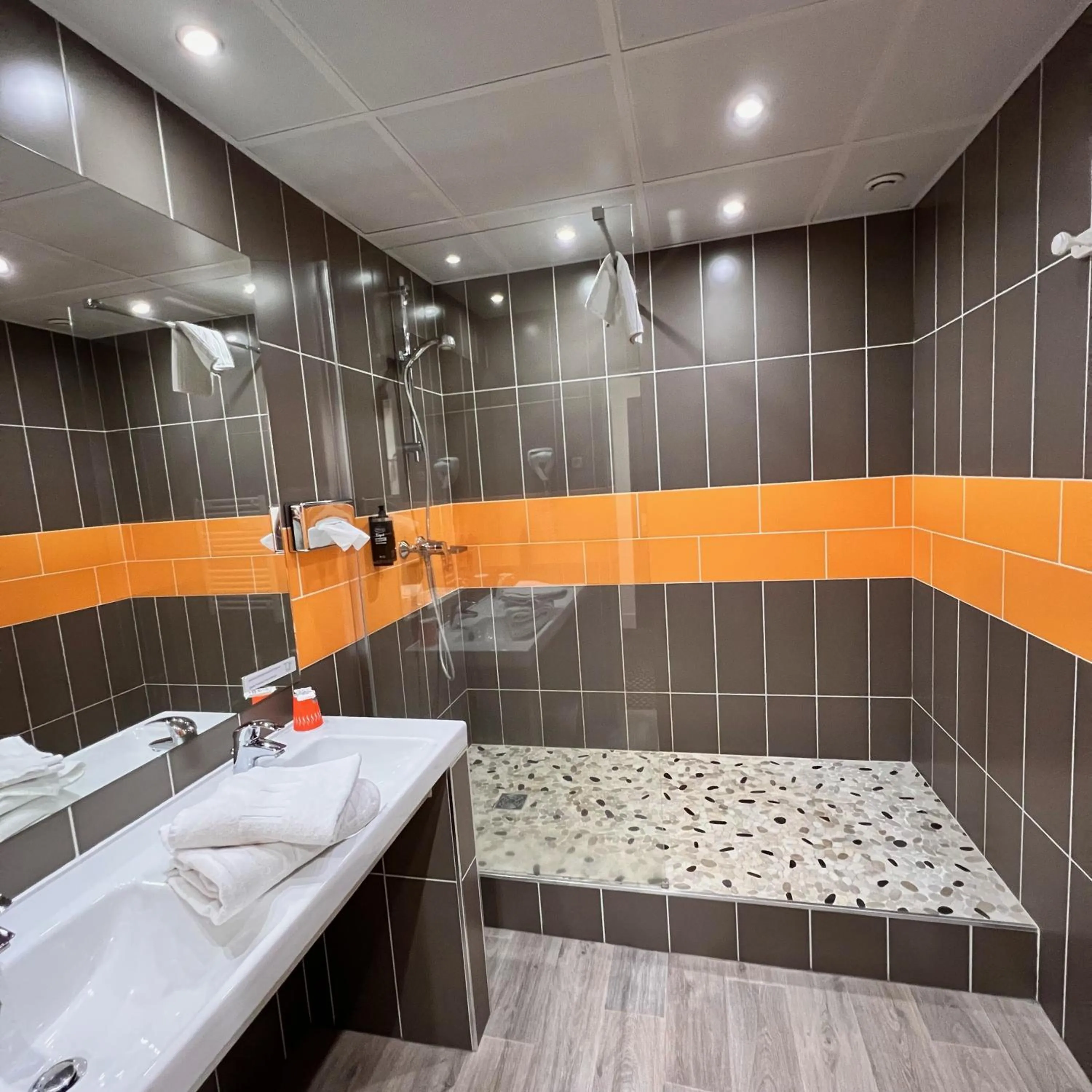 Shower in Grand Hôtel de Valenciennes