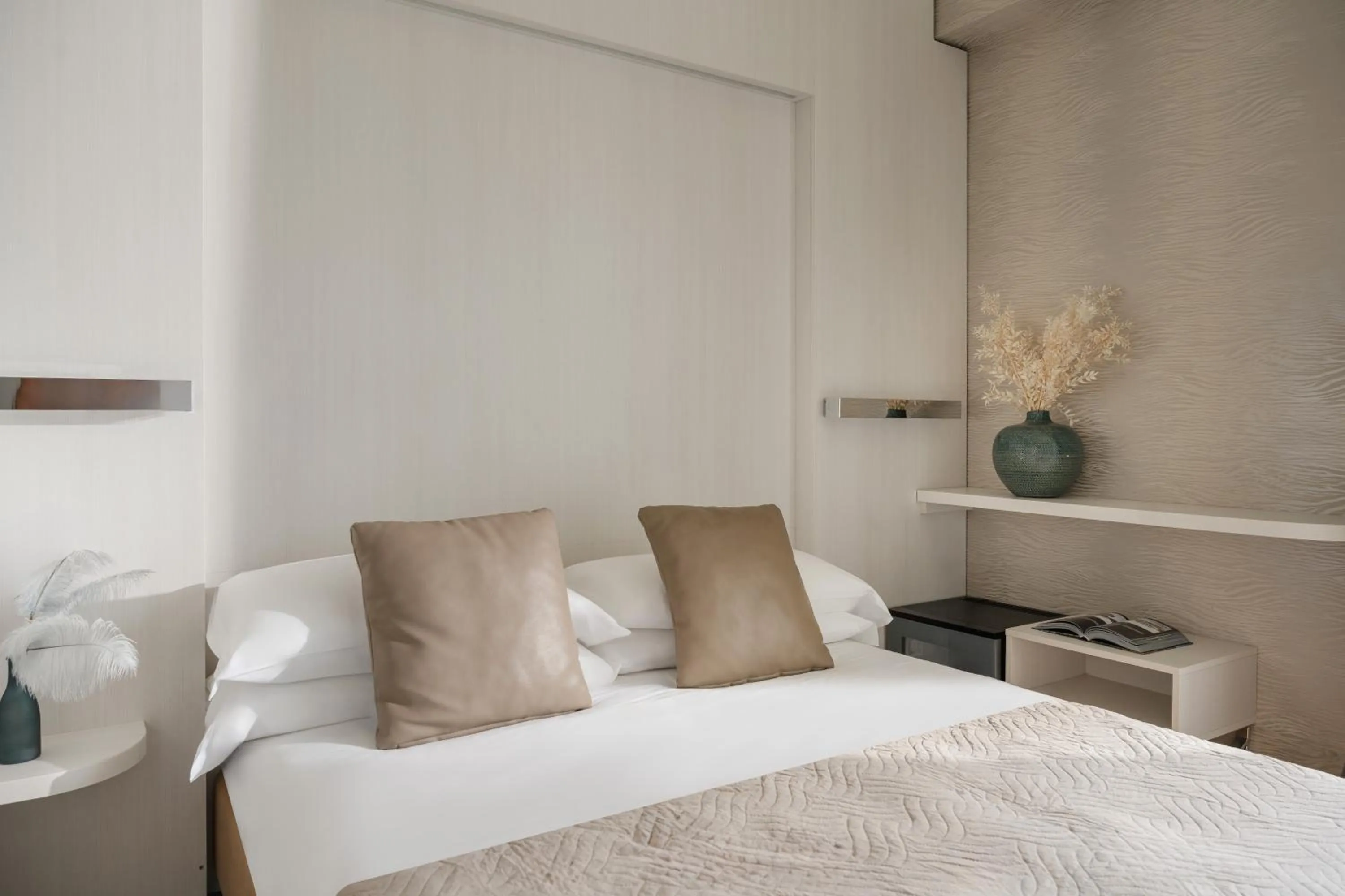 Bed in Hotel San Marco