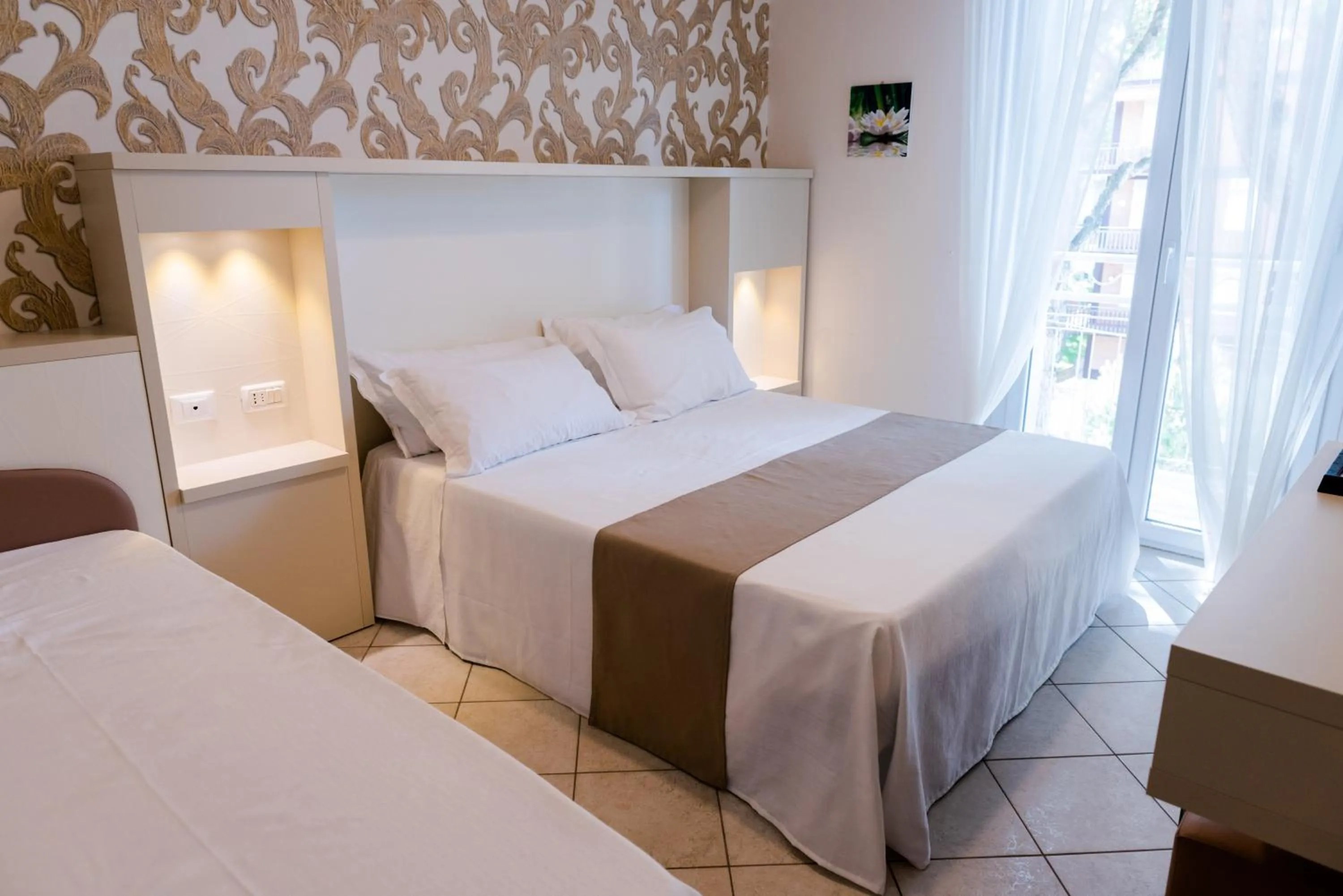 Bedroom, Bed in Hotel San Marco