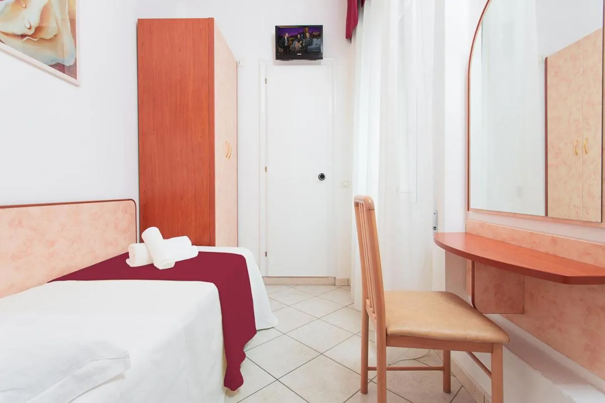 Bed in Hotel San Marco