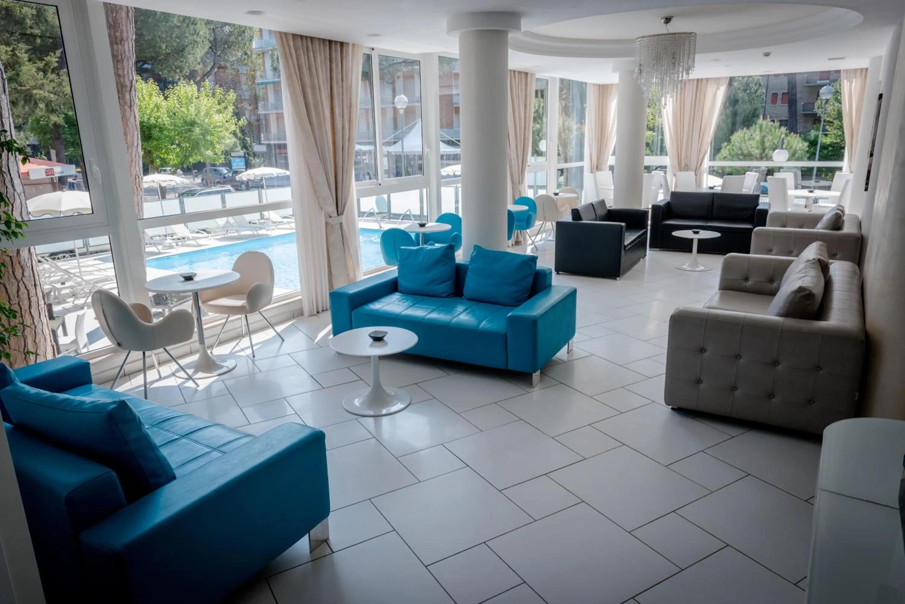 Lobby or reception in Hotel San Marco