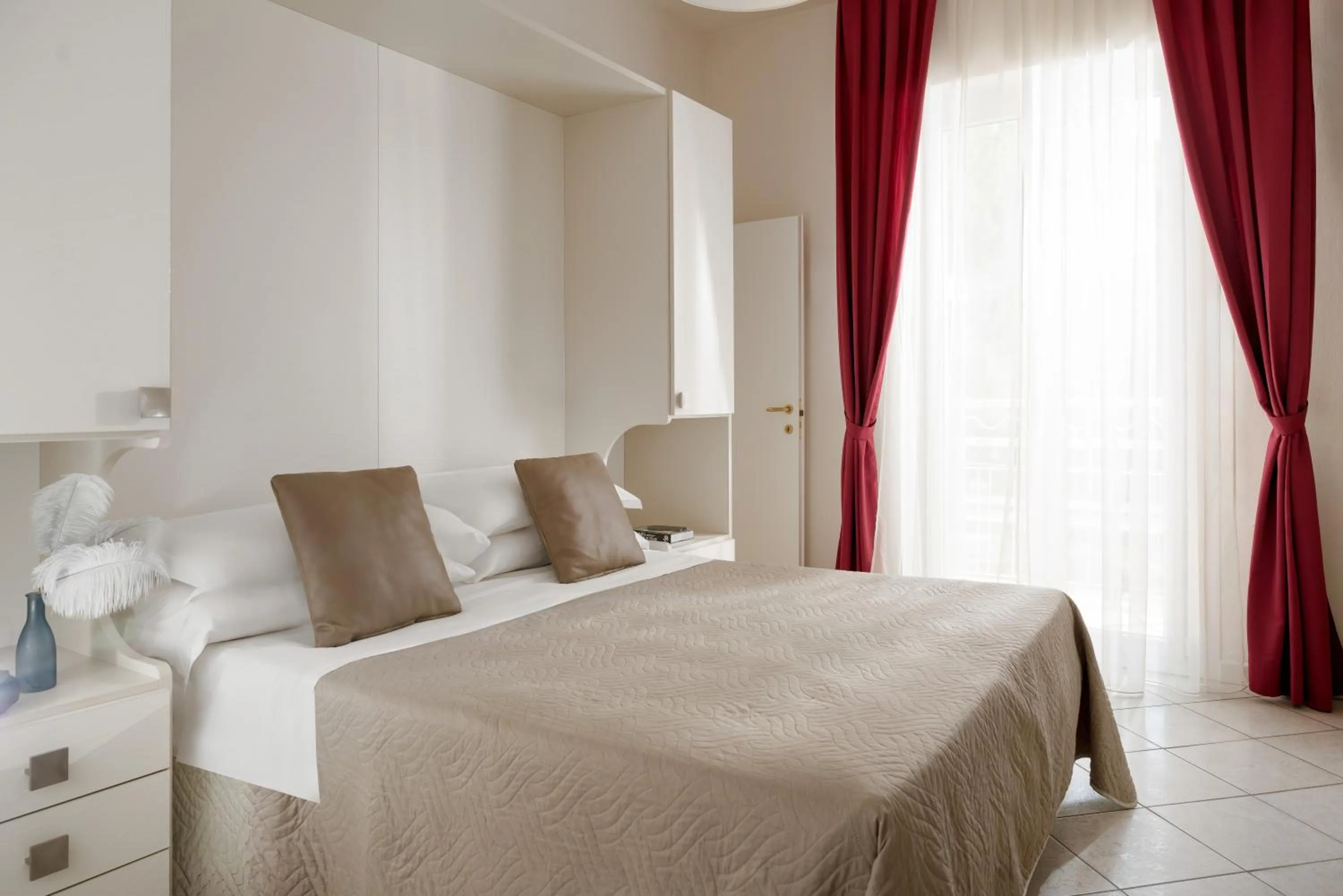 Bed in Hotel San Marco