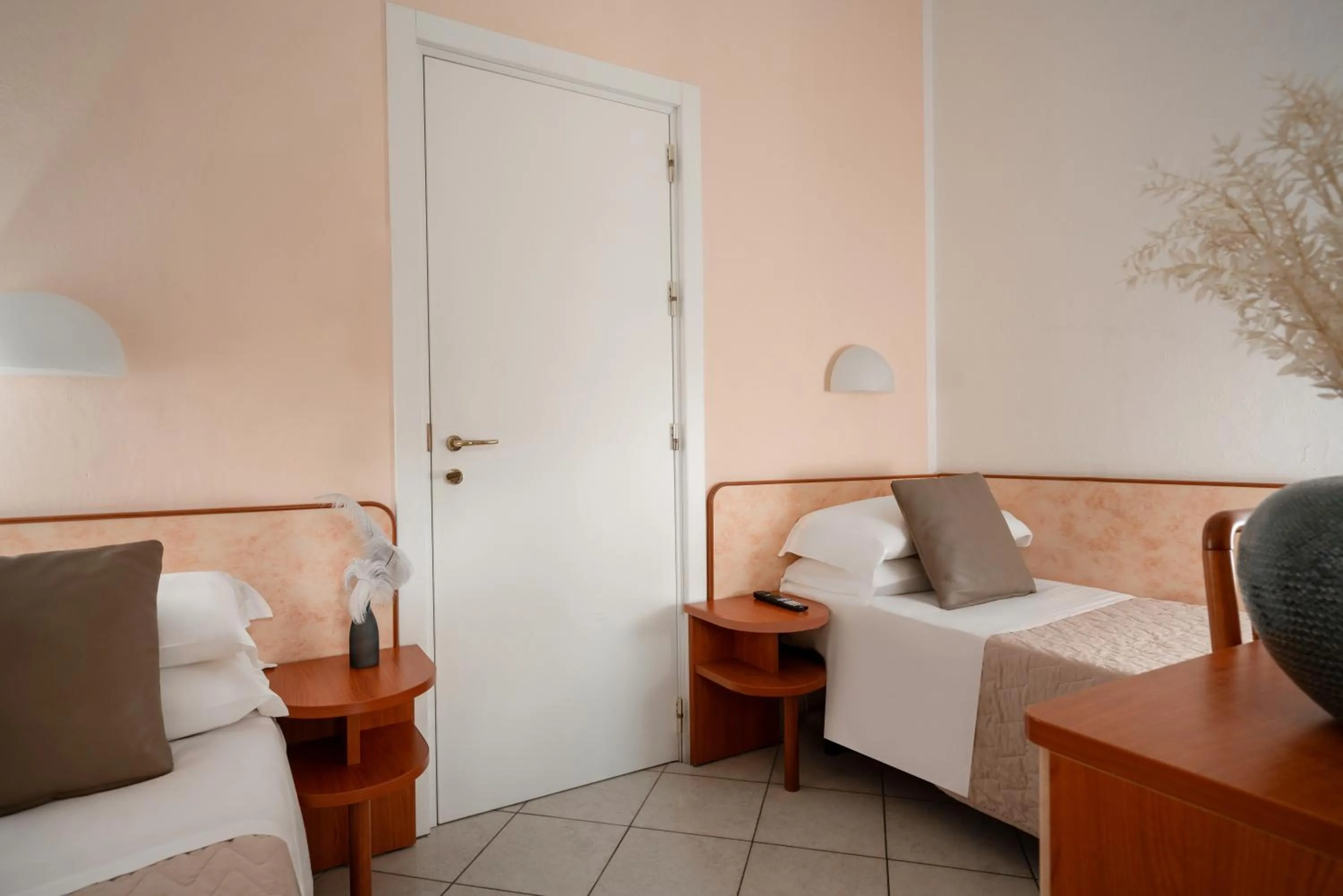 Bed in Hotel San Marco