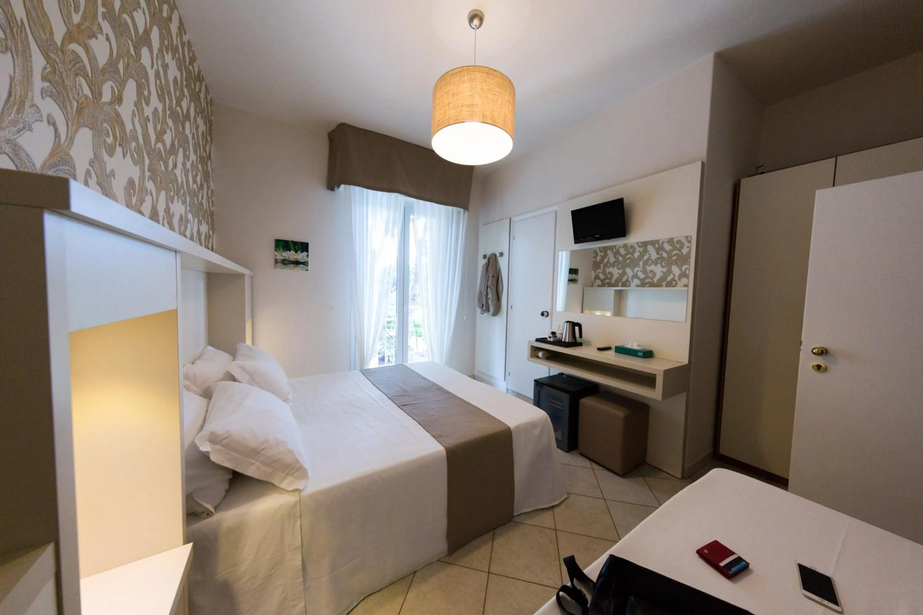 Bedroom, Bed in Hotel San Marco